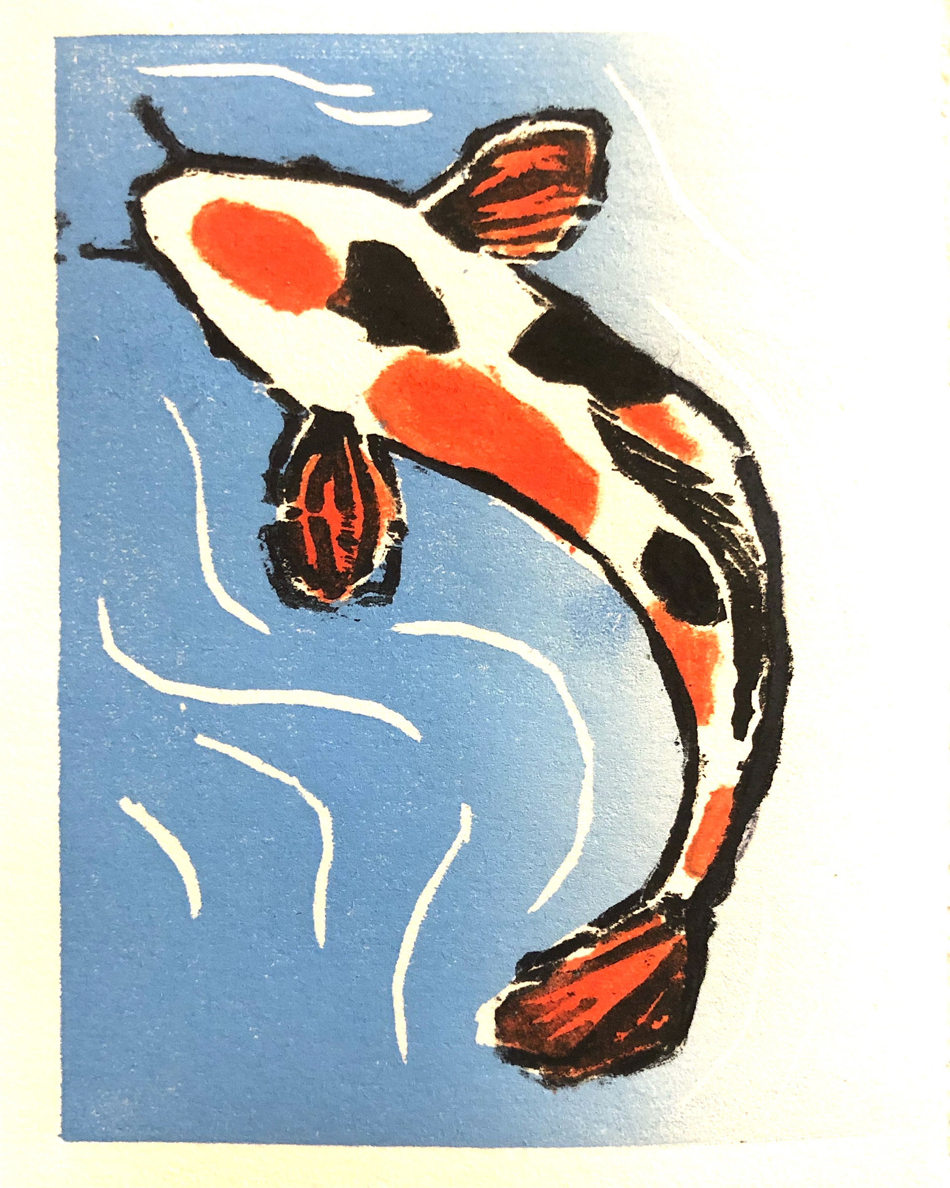 Multi Blocks Koi Fish