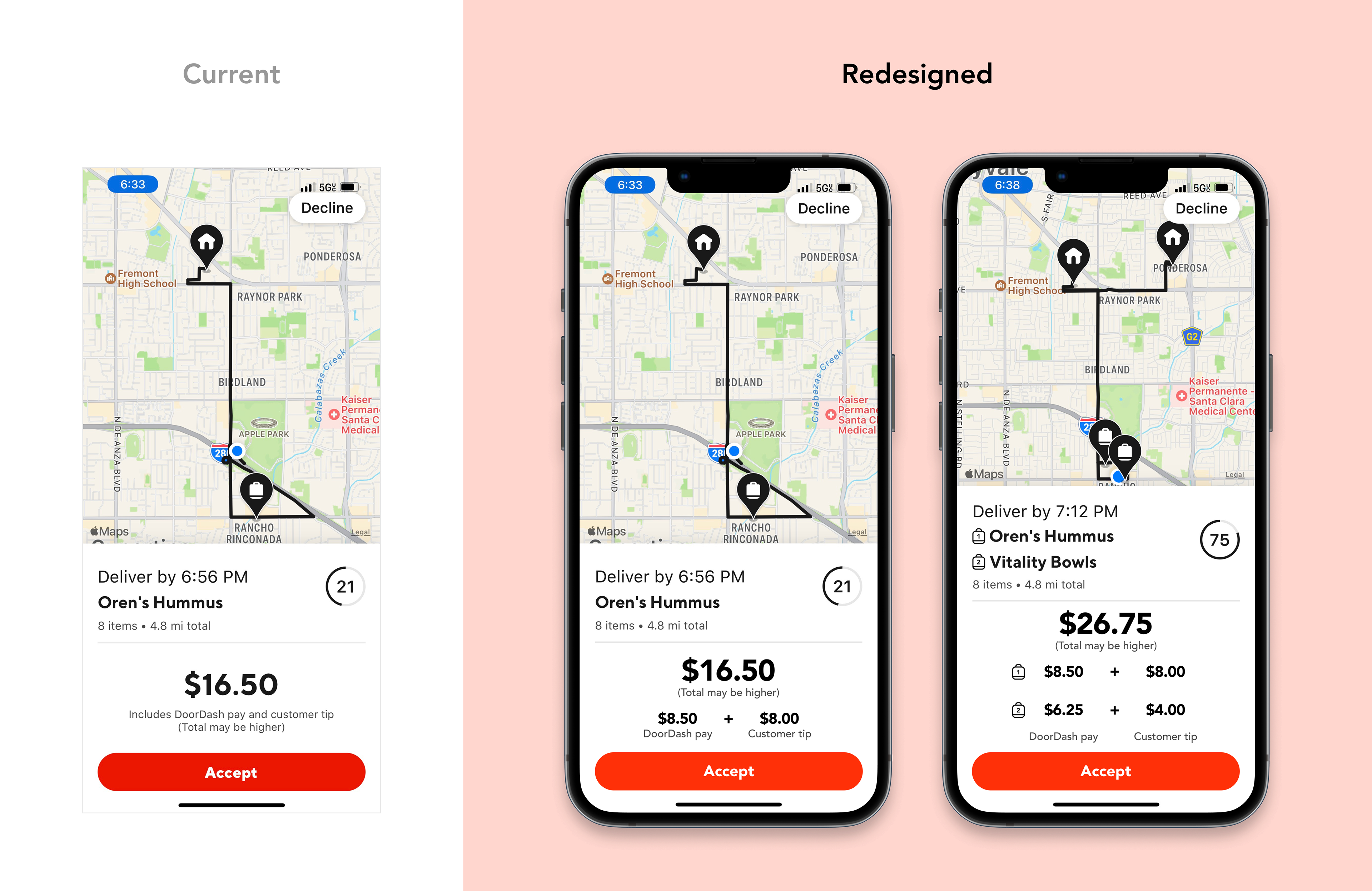 Redesigning Doordash App Using Design Thinking Approach