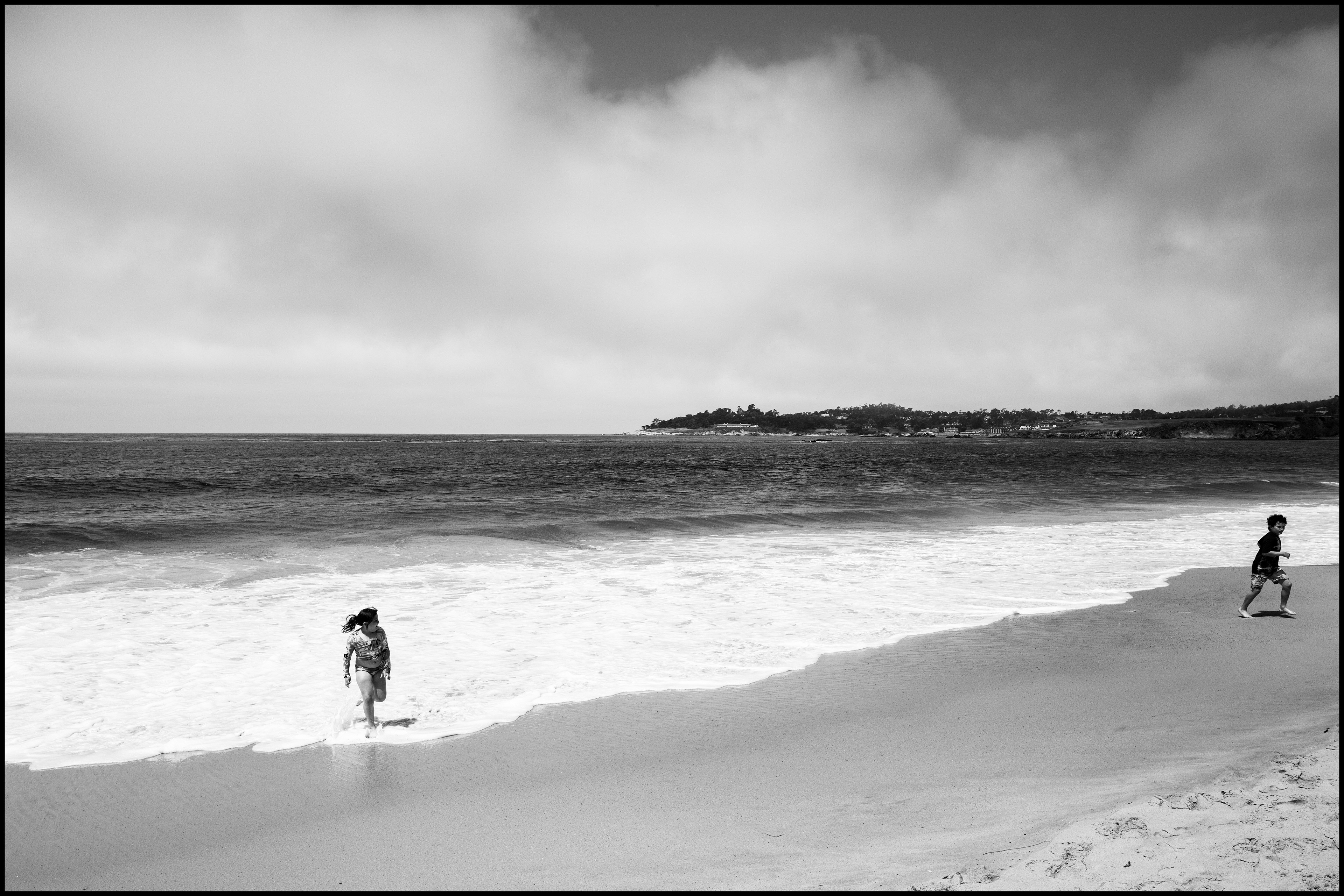 Plage Monterei  Copyright © Xavier Sanchez