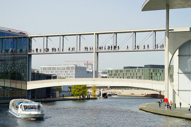 Spree River in Berlin, Germany