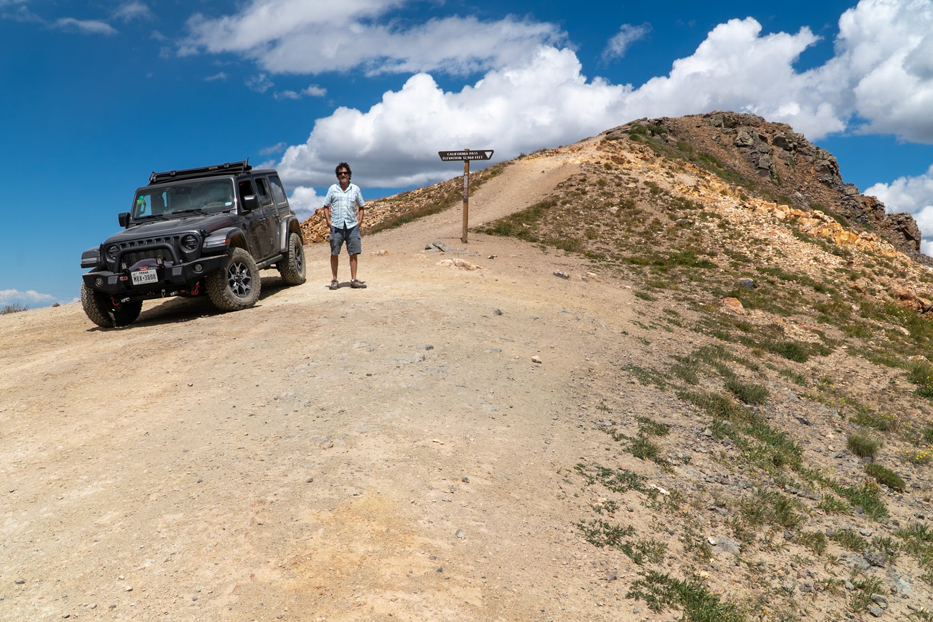 California Pass 12,960 feet
