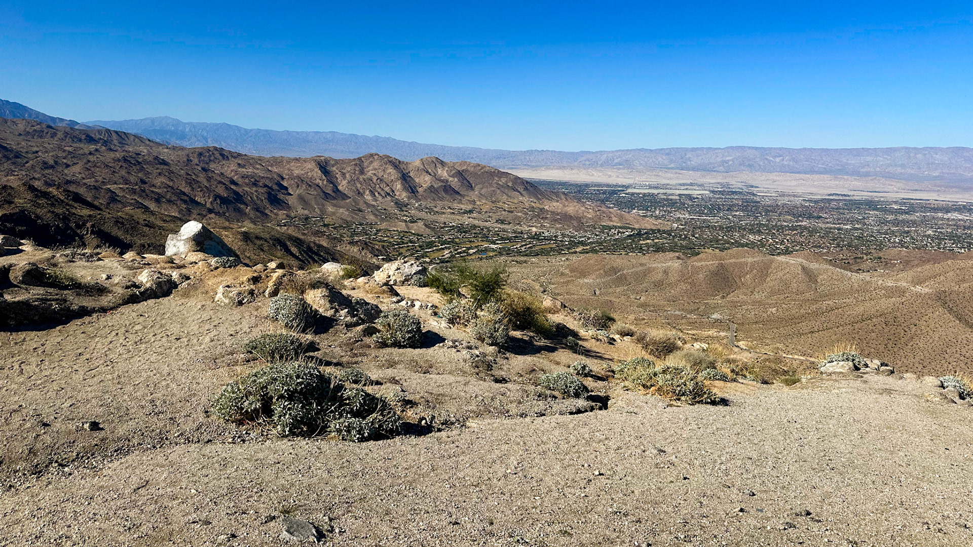 Palm Desert from the Coachella Valley Vista Point