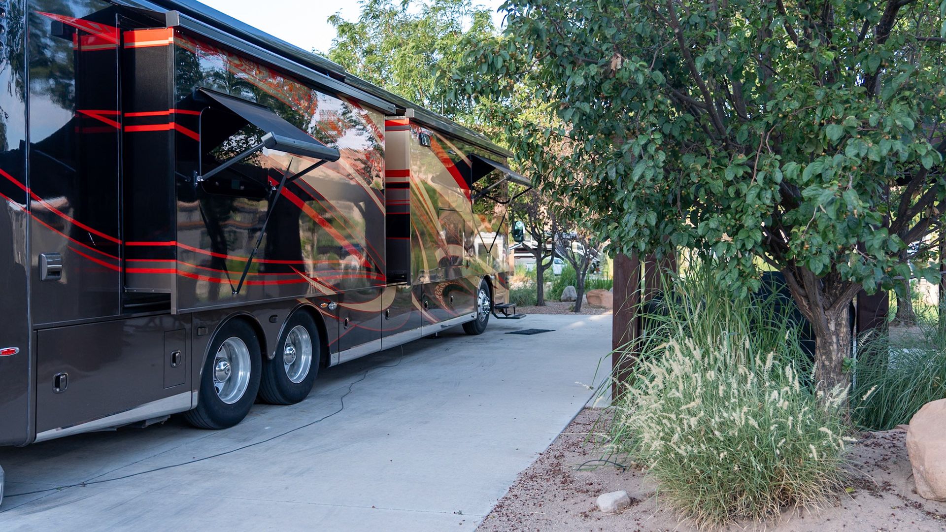 Our site in Portal RV Resort