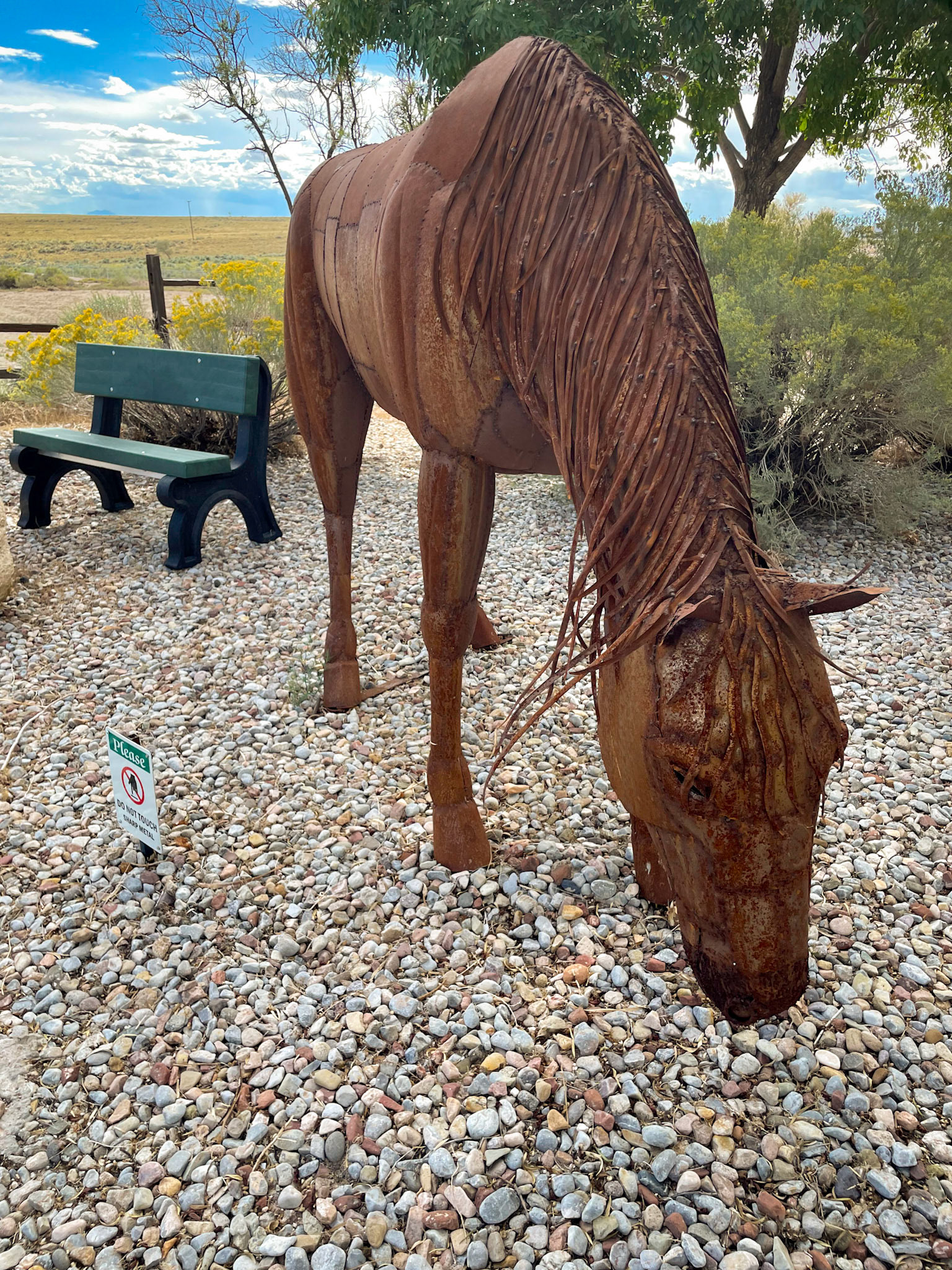 Art in our Albuquerque campground