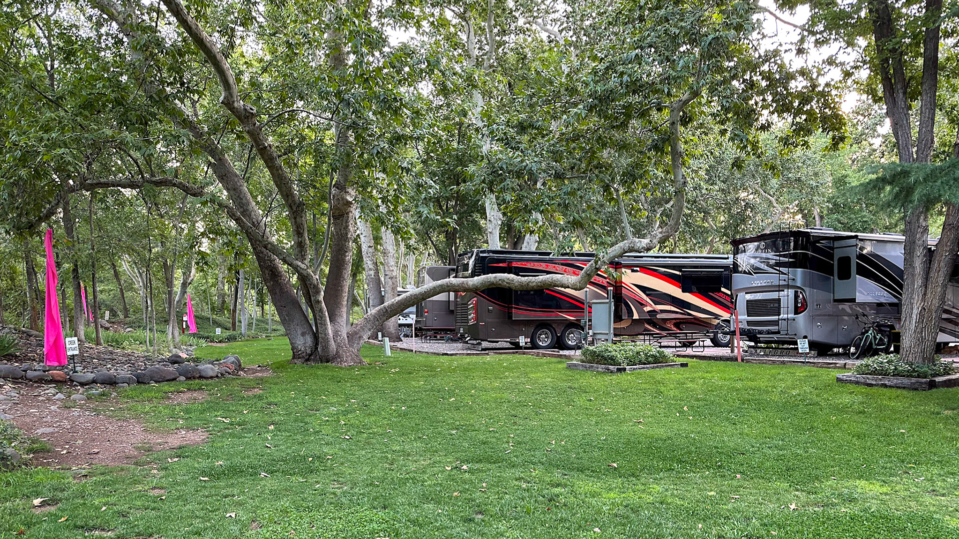 Our Rancho Sedona campsite