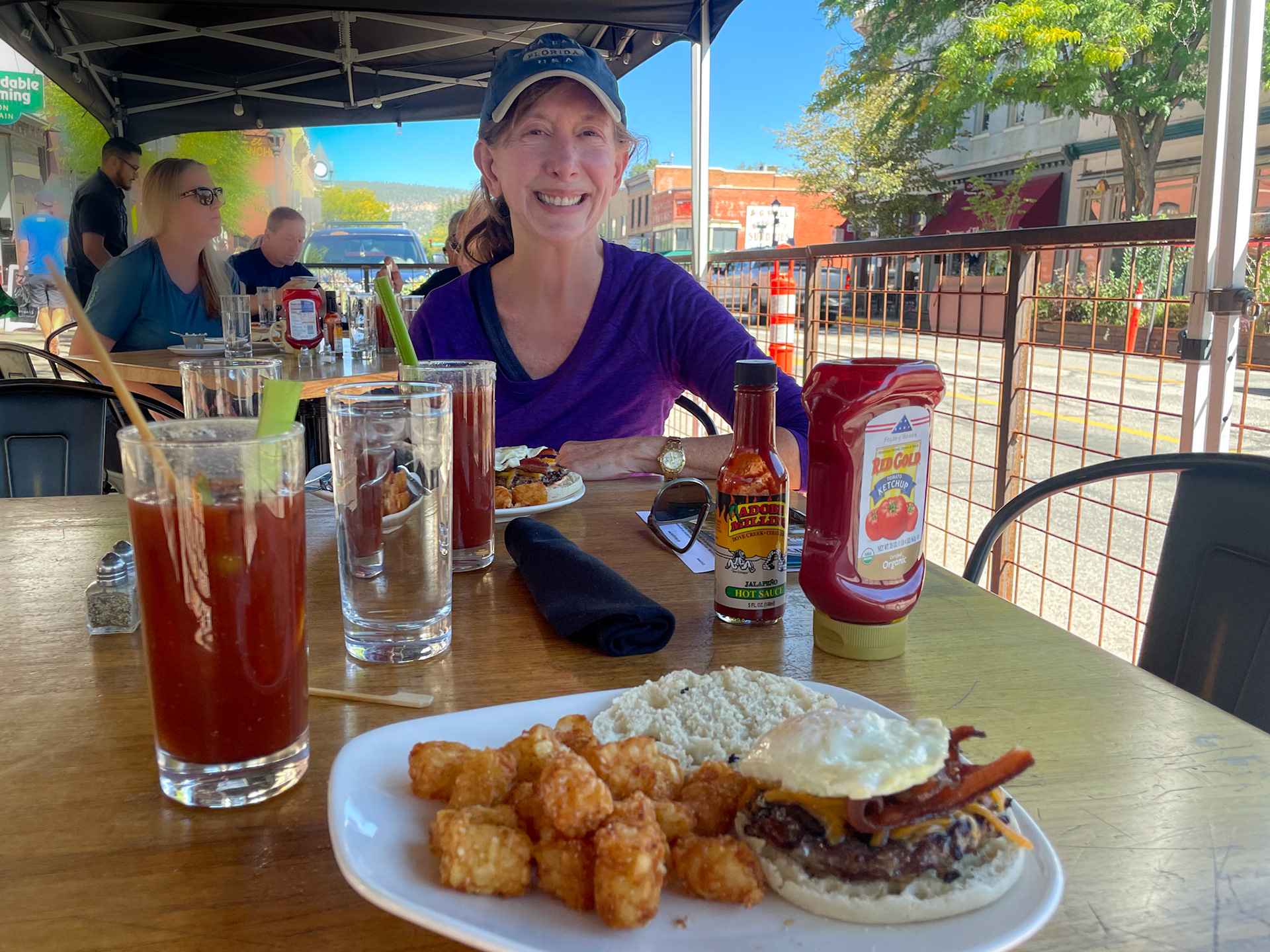 Lunch stop in Old Town Durango