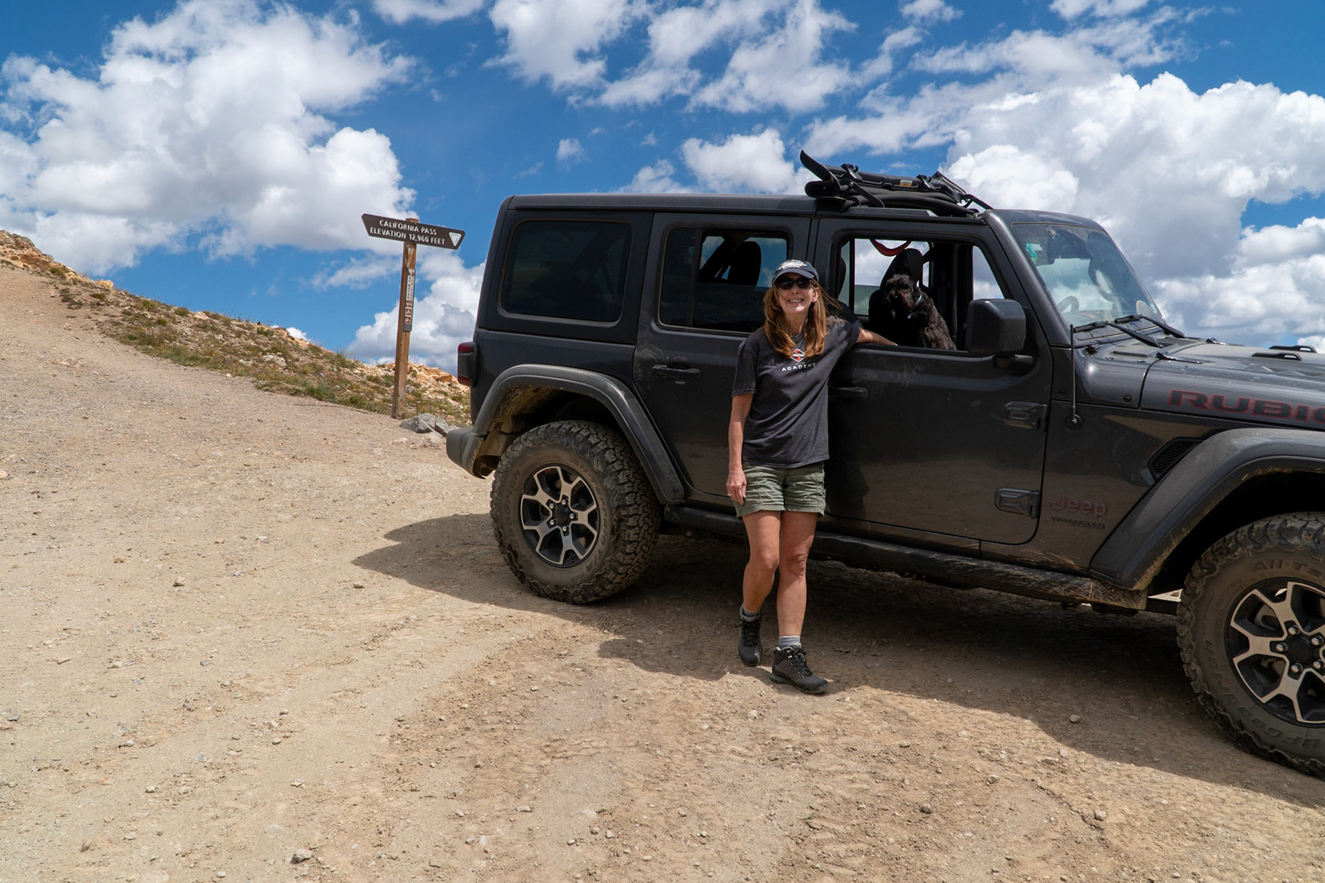 California Pass 12,960 feet