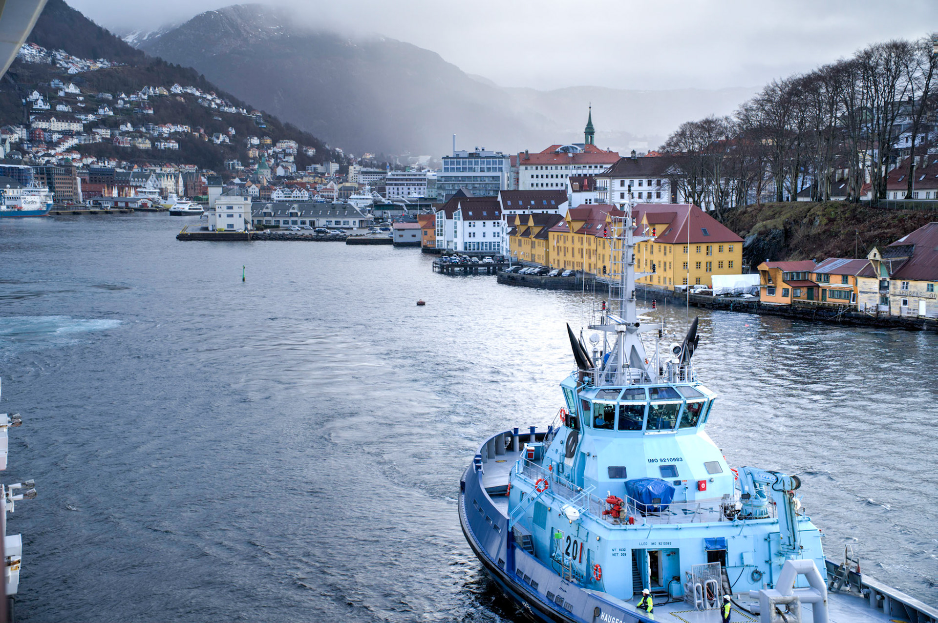 Leaving Bergen