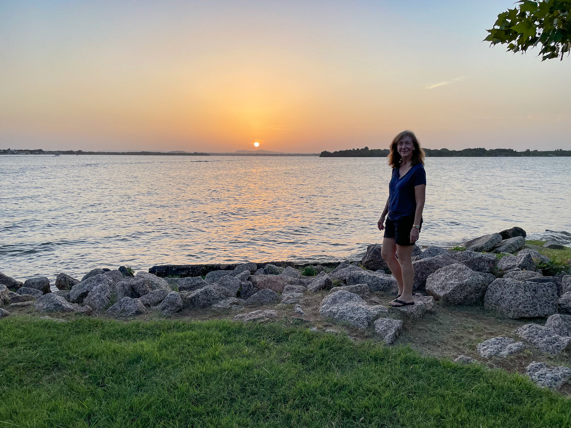 Sunset over Lake LBJ