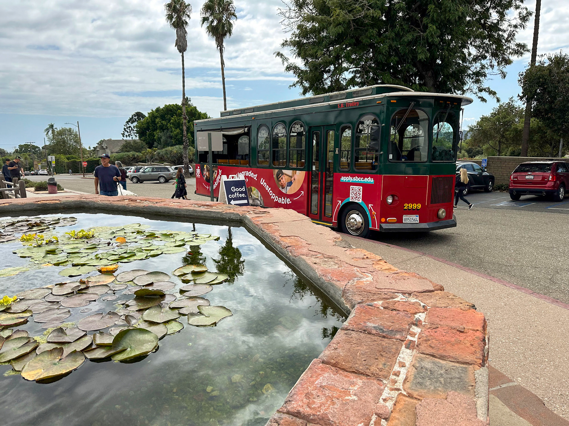 We took a trolly tour!