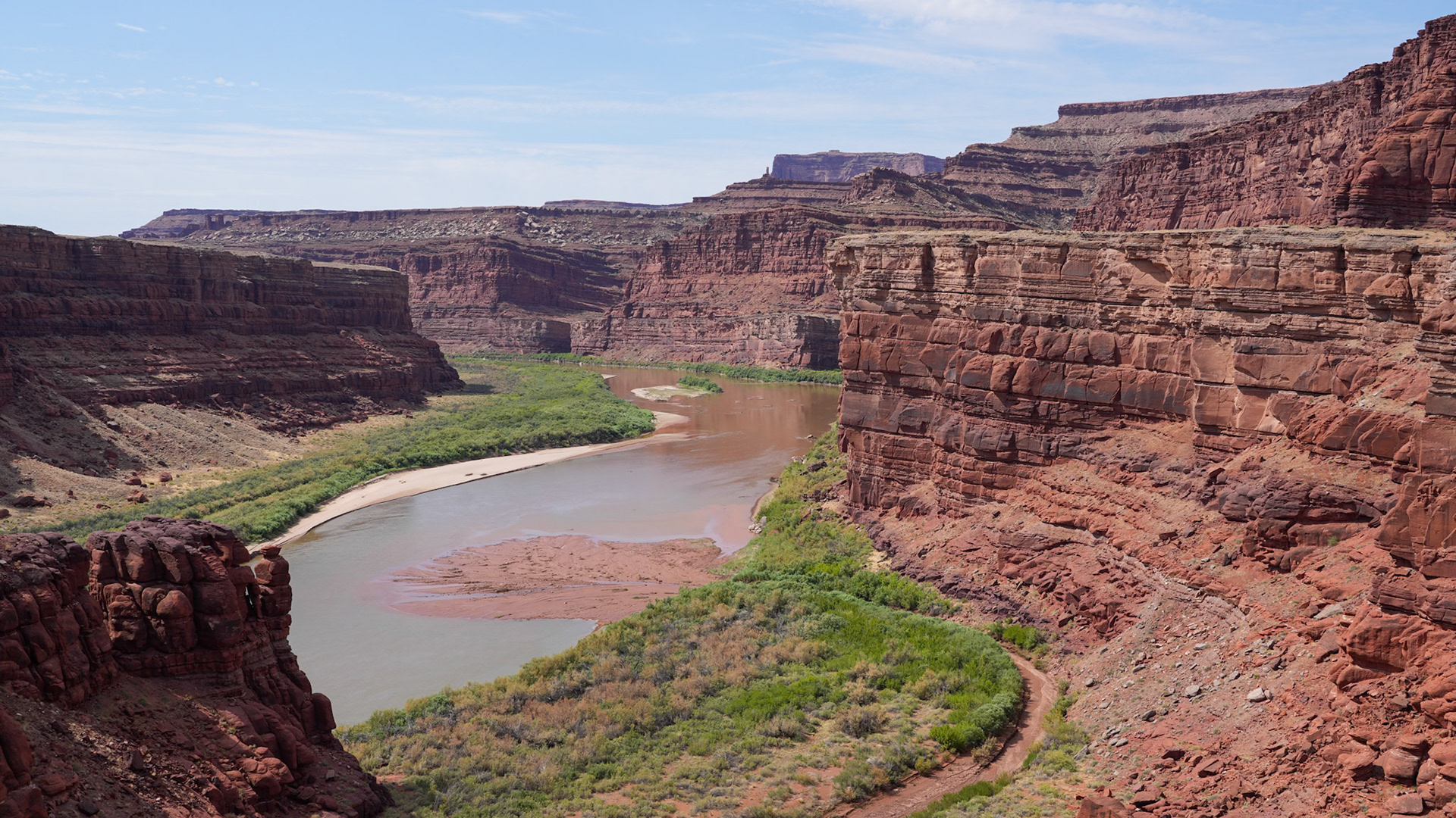 Colorado River below