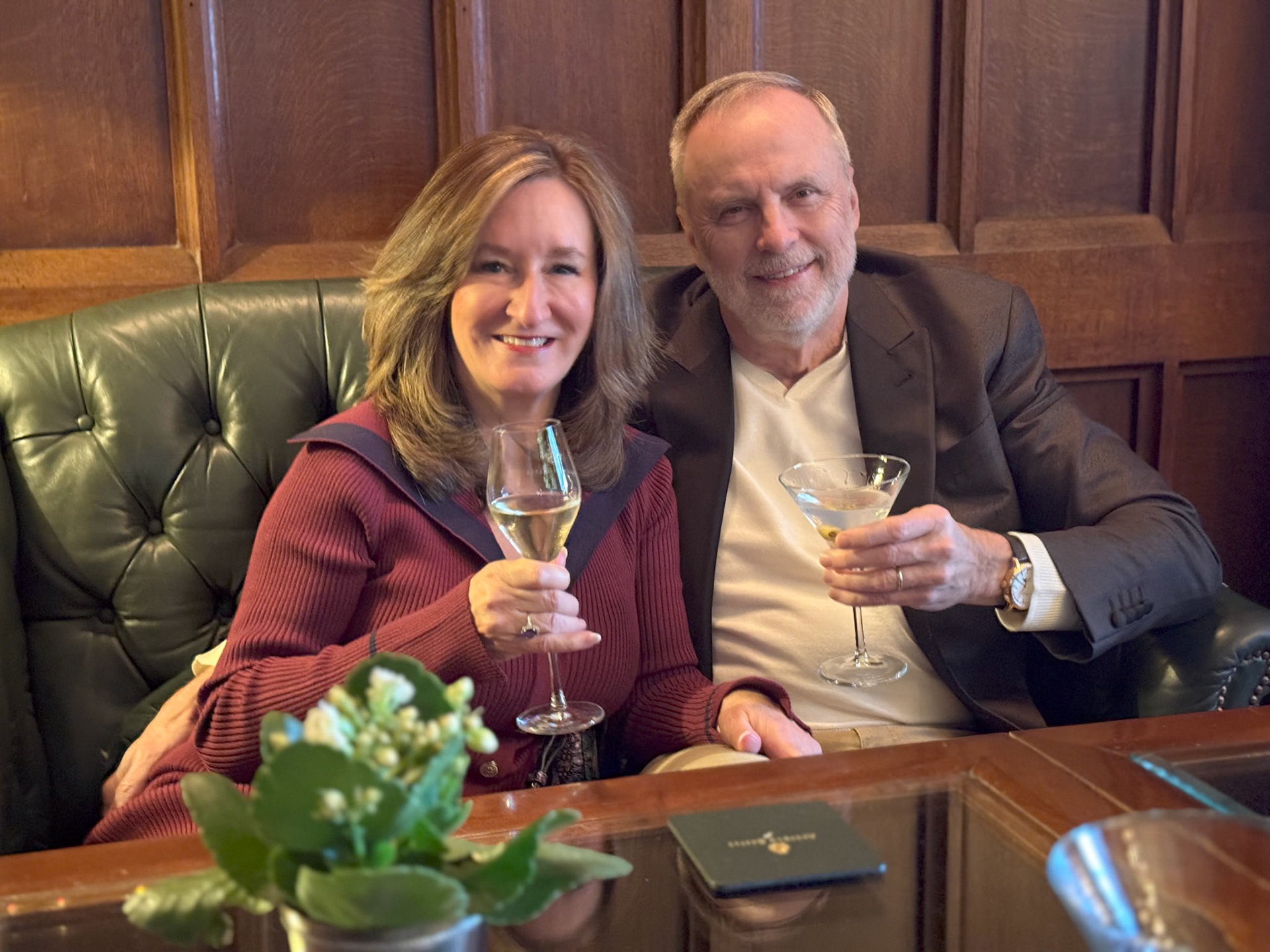 Dinner in the dungeon at Ashford Castle