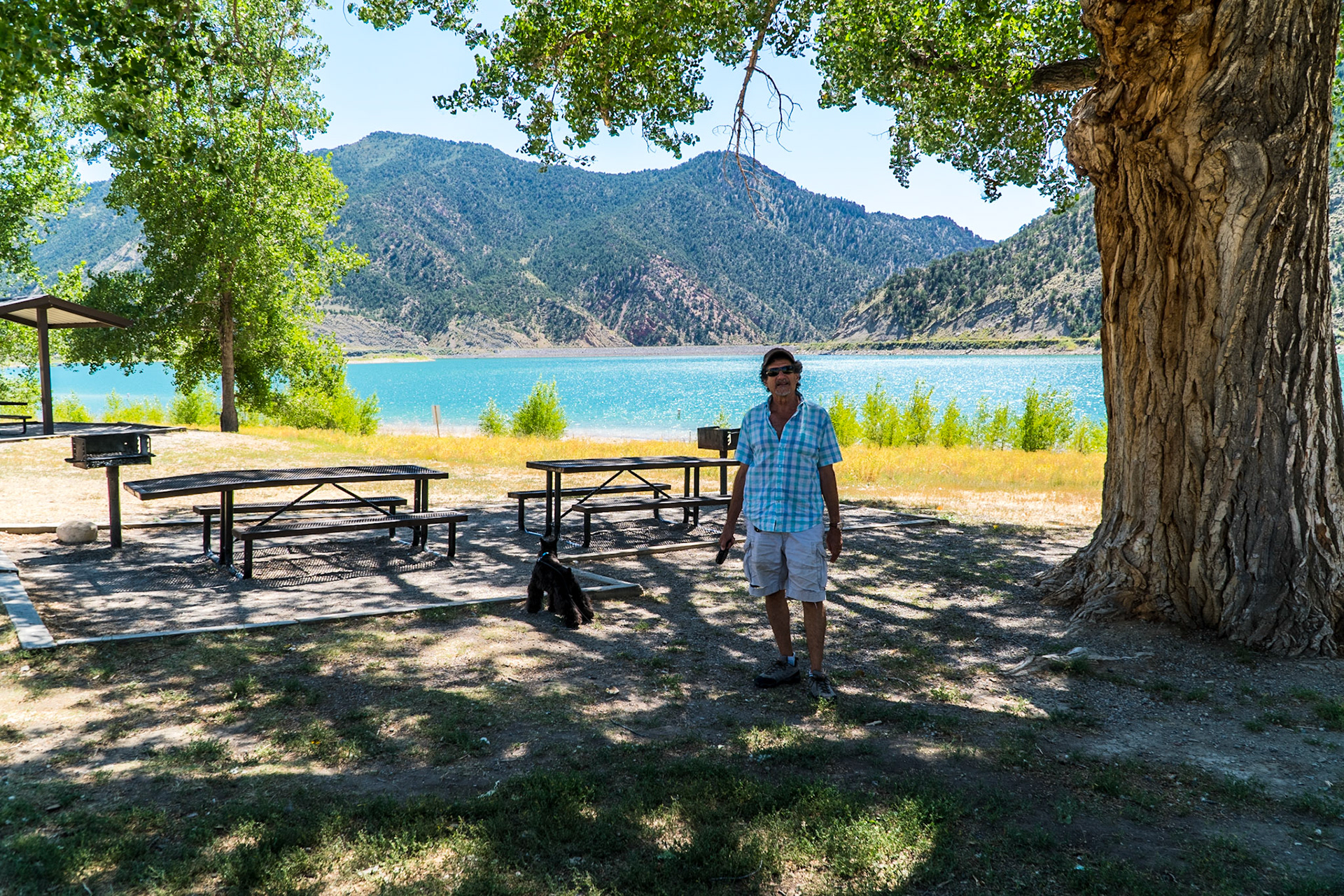 Picnic lunch at Rifle Gap