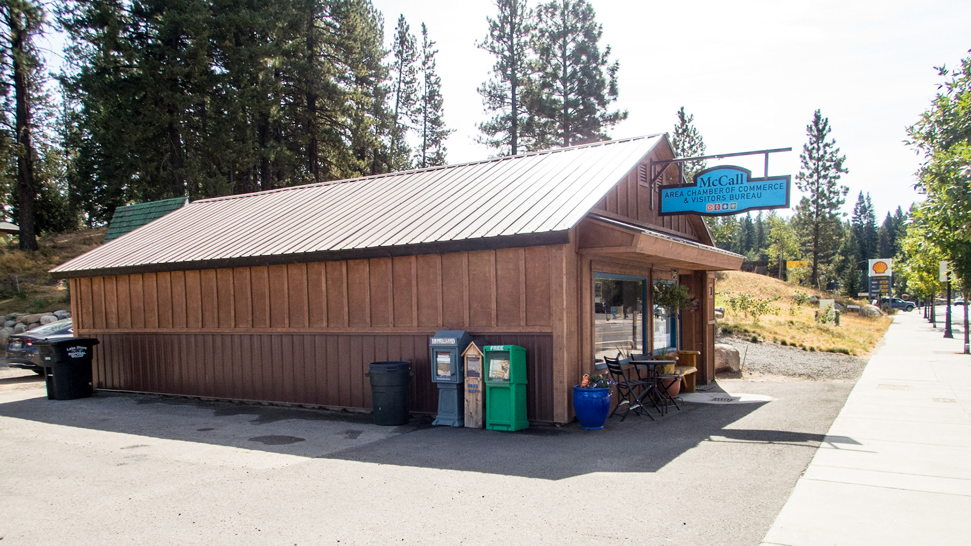 First stop at the McCall visitor center