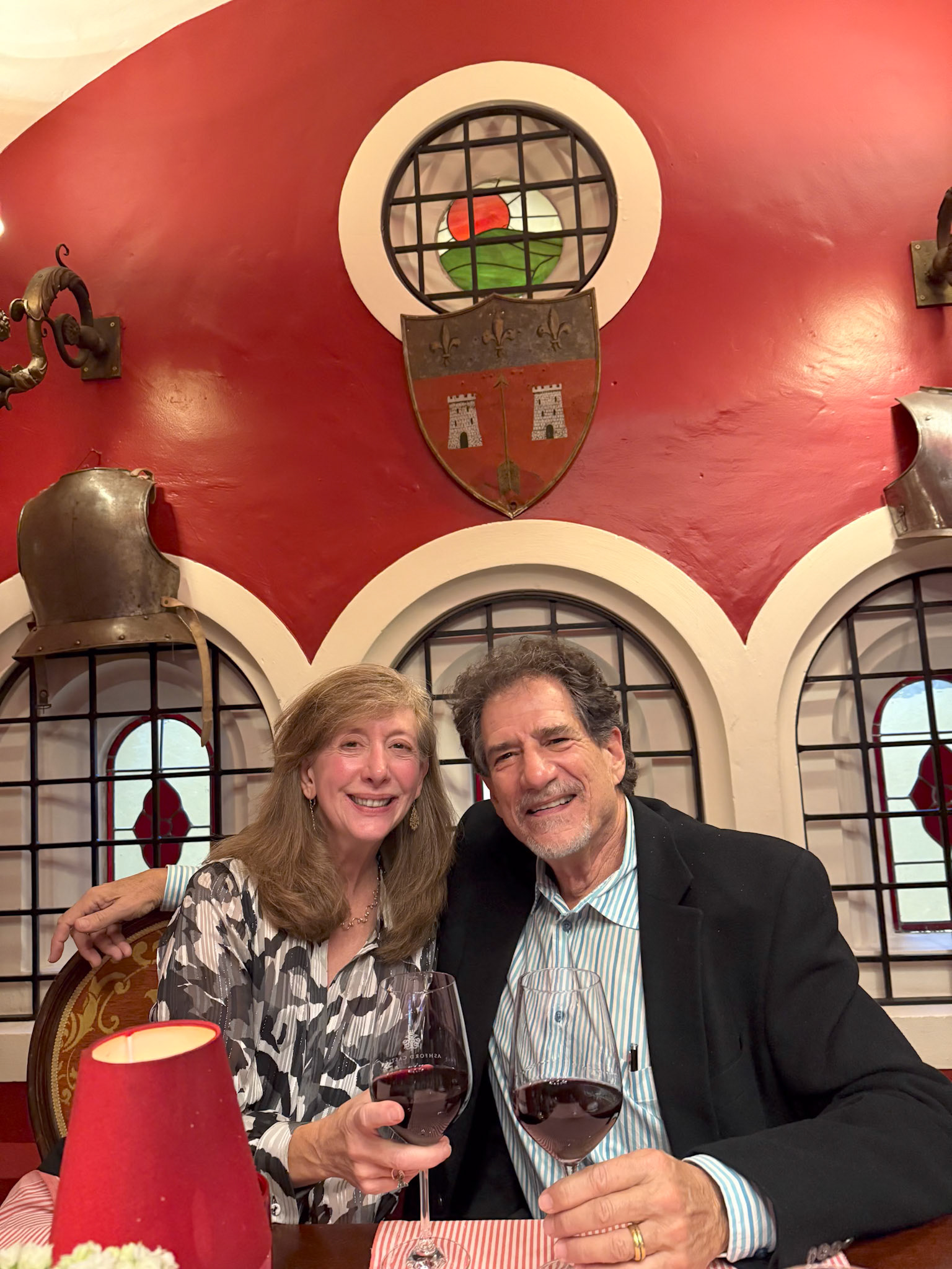 Dinner in the dungeon at Ashford Castle