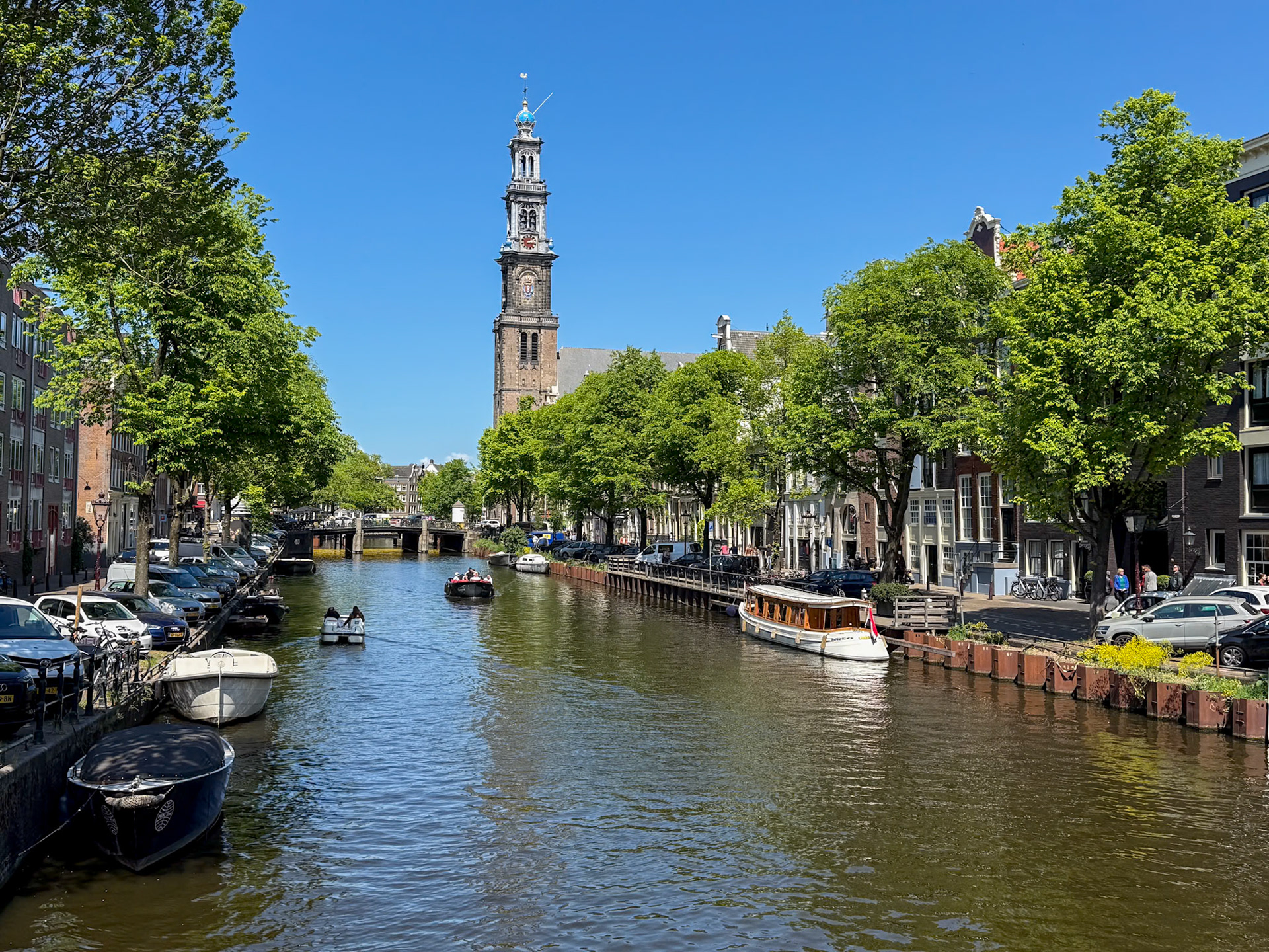 Westerkerk church was the largest in 1600