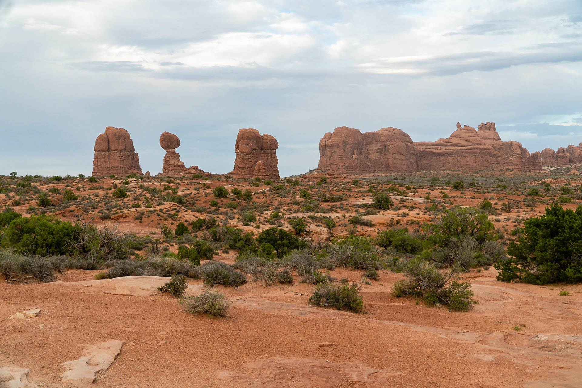 Balancing Rocks at Arches National Park