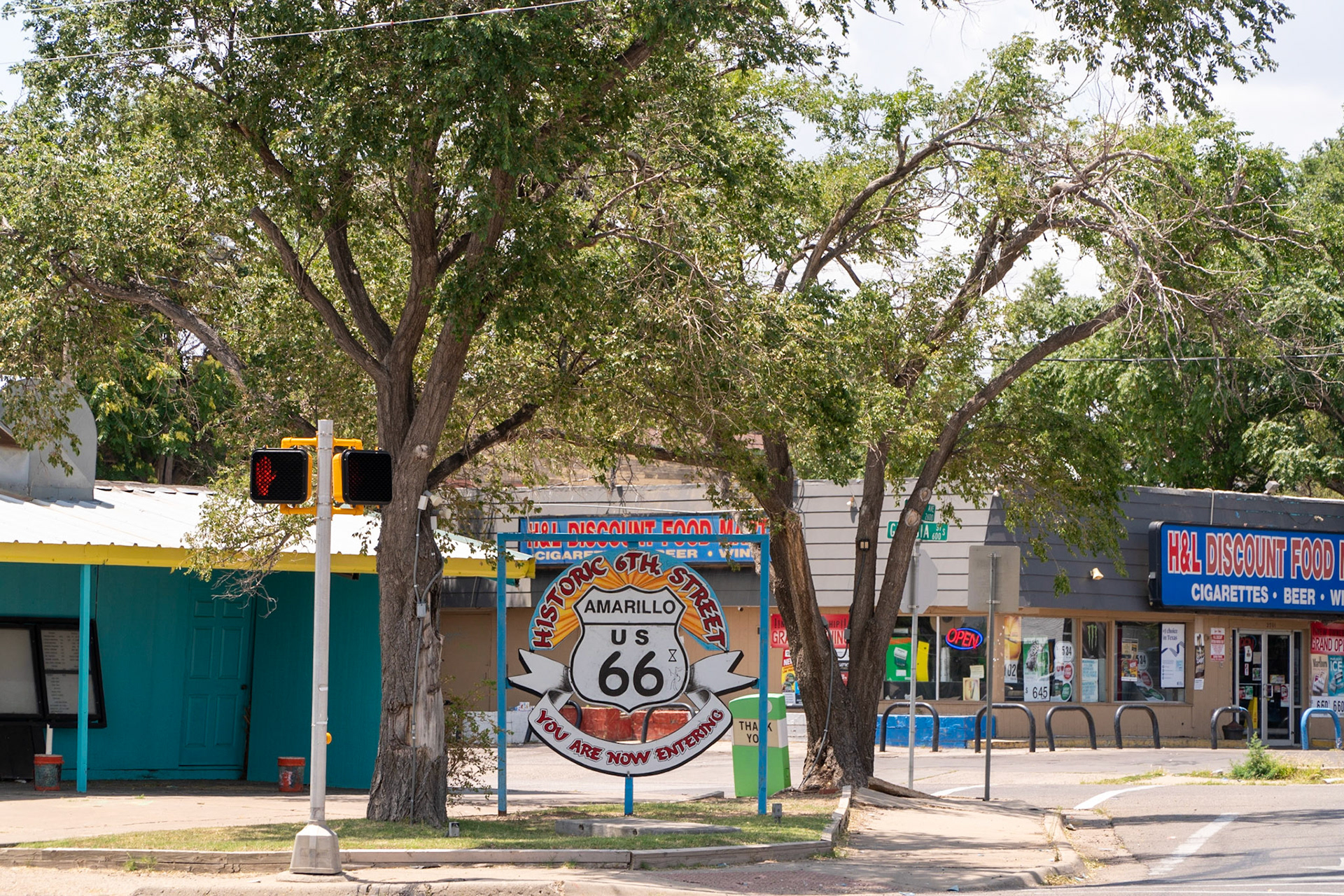 Old Route 66 in Amarillo
