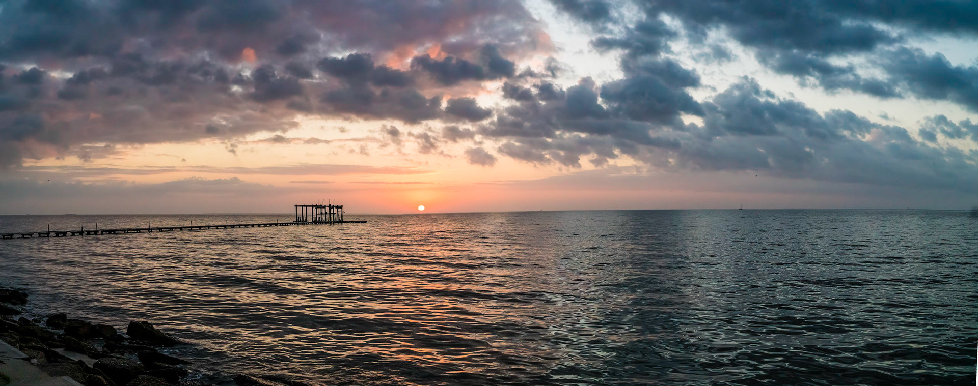 Galveston Bay sunrise