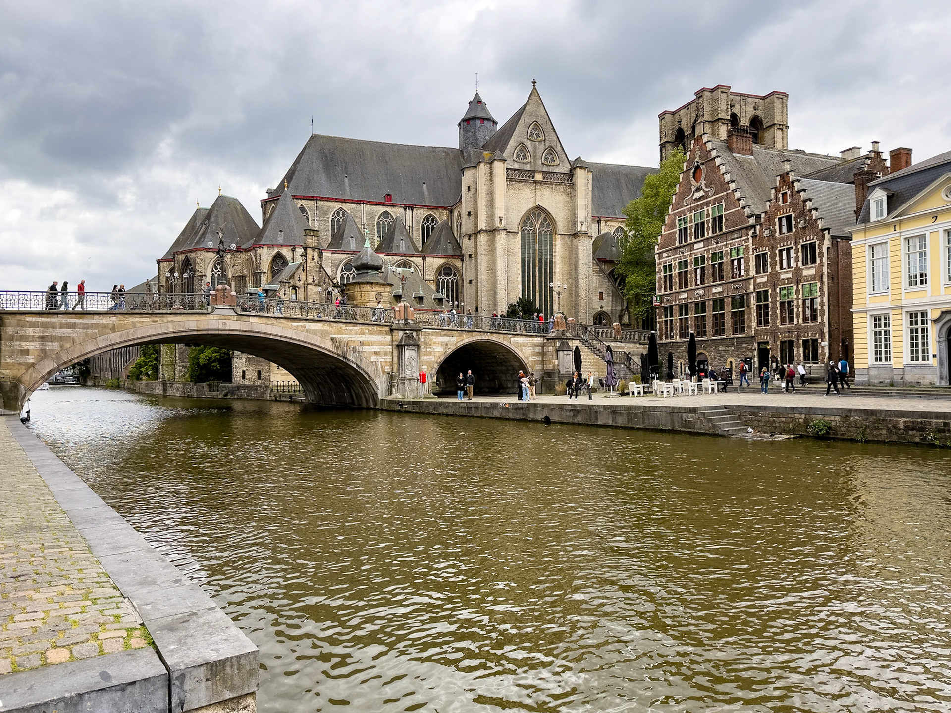 Saint Michaels Church in Ghent