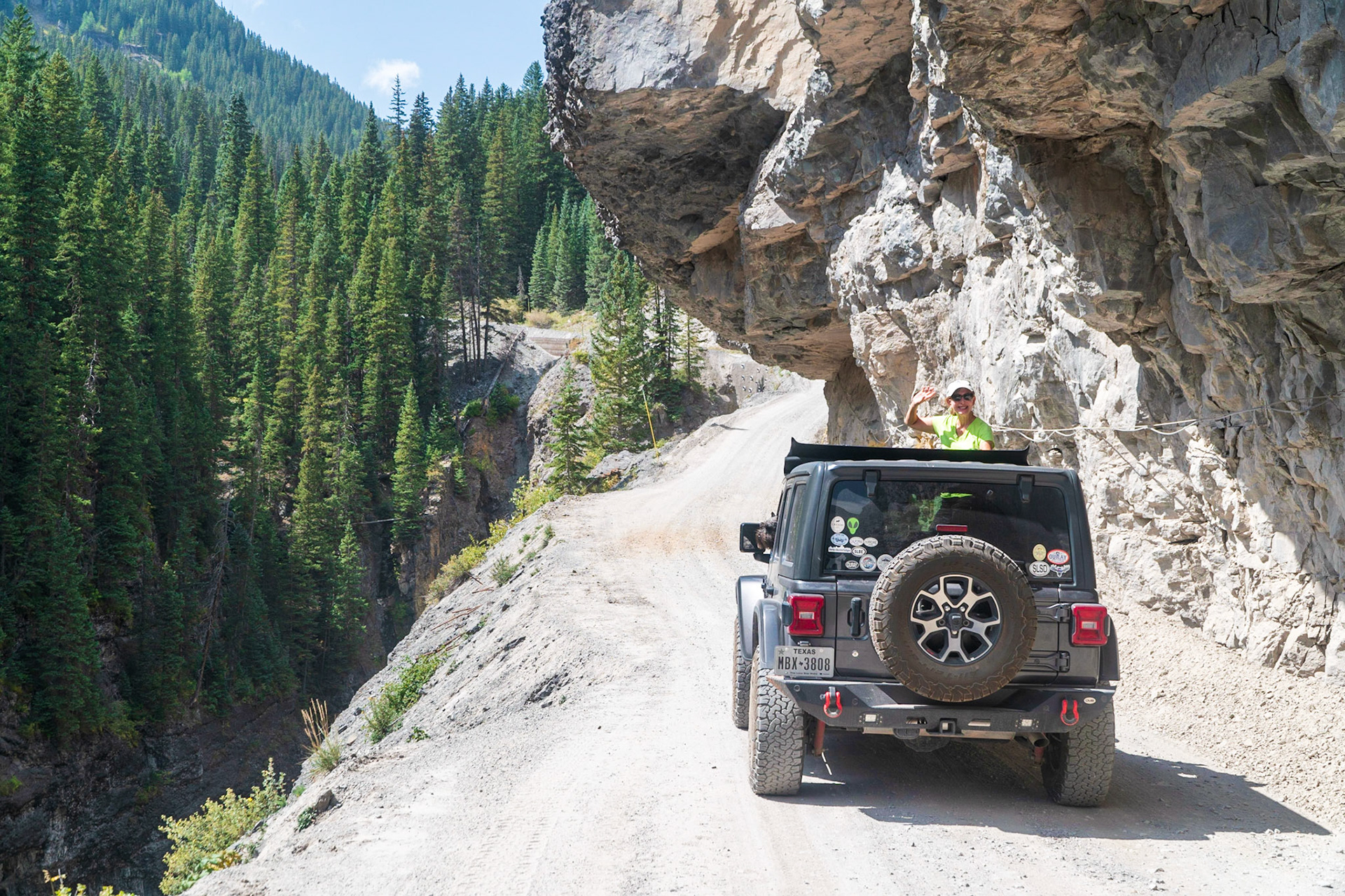 Jeep road near Ouray