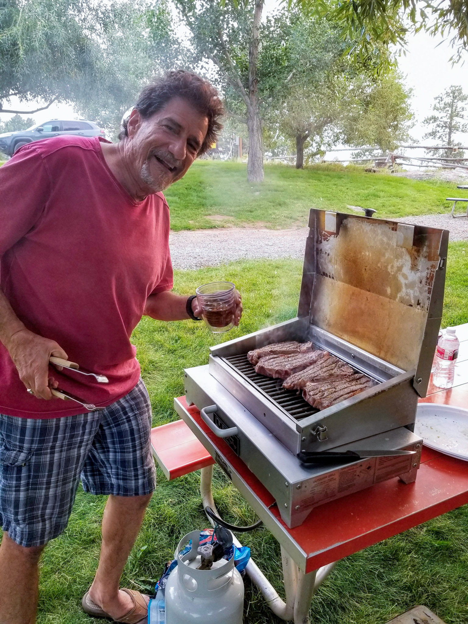 Grillin steaks