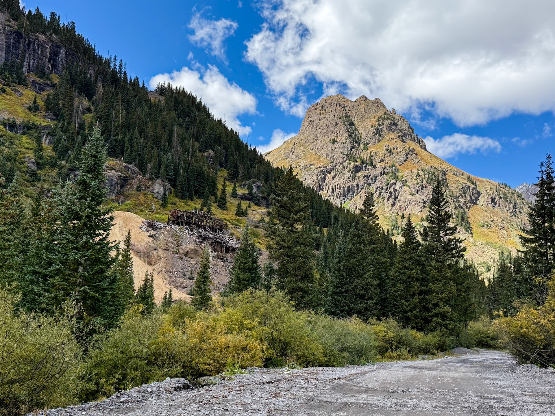 Yankee Boy Trail in Ouray
