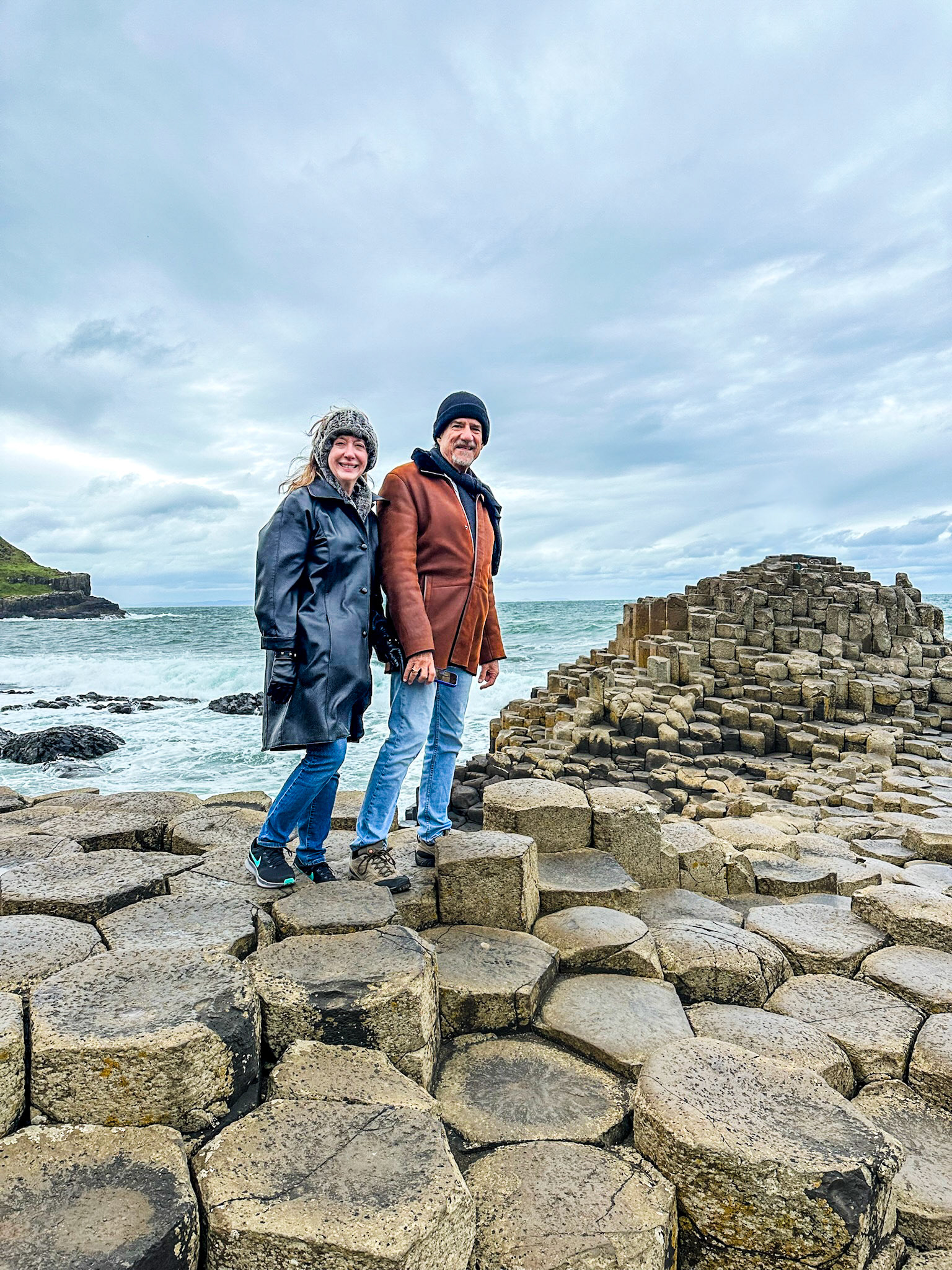 Giants Causeway basalt columns