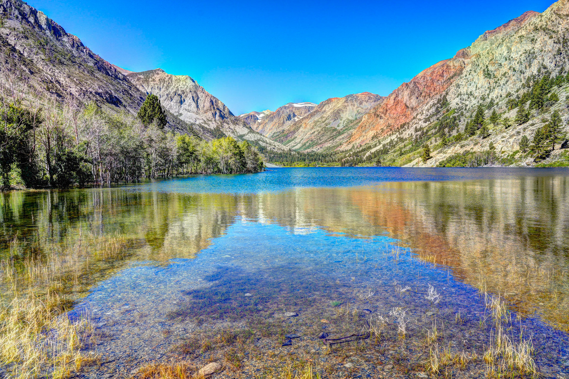 Lundy Lake near Lee Vining