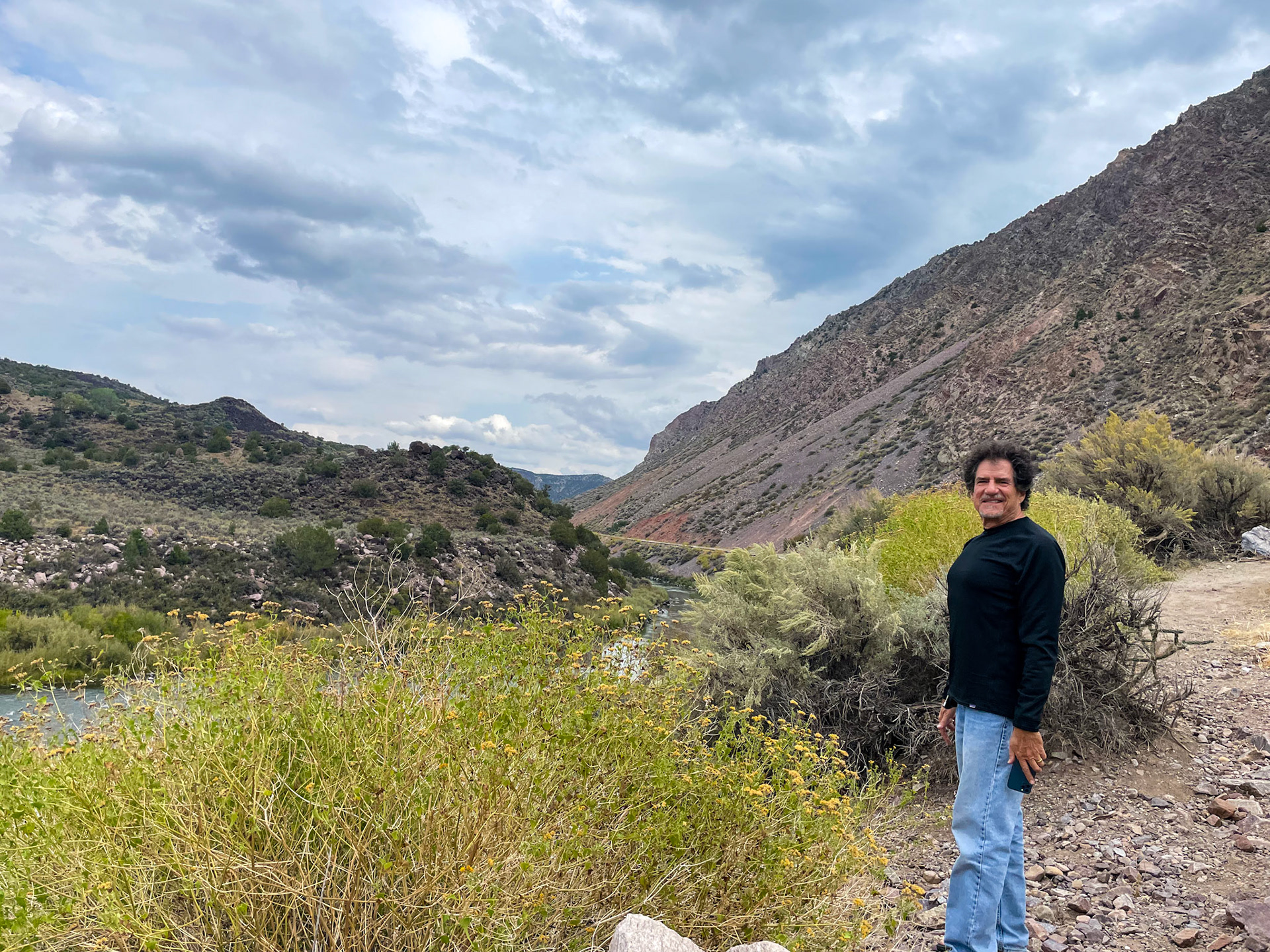 Scenic stop along the Rio Grande River