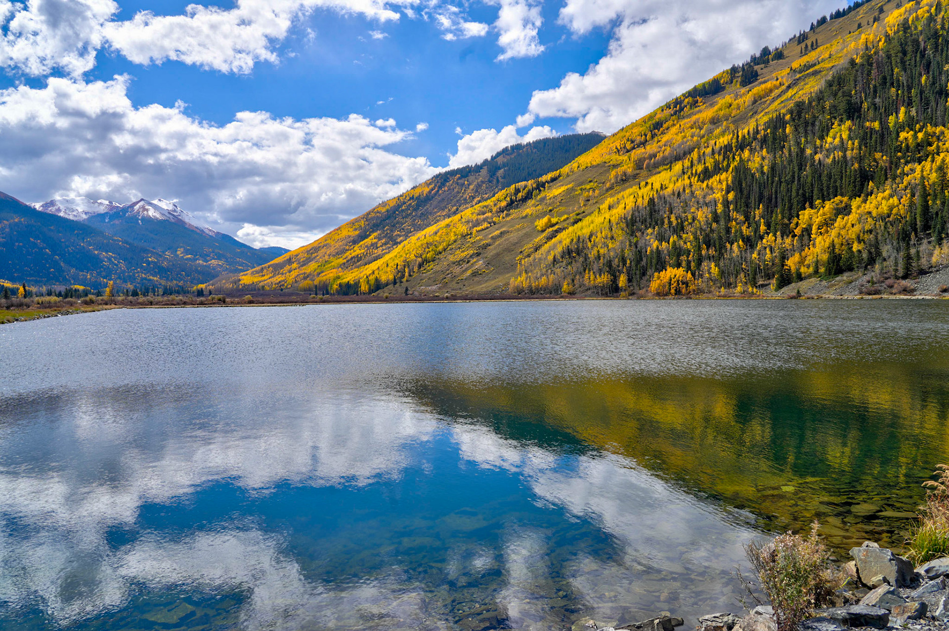 Crystal Lake along the Million Dollar Highway