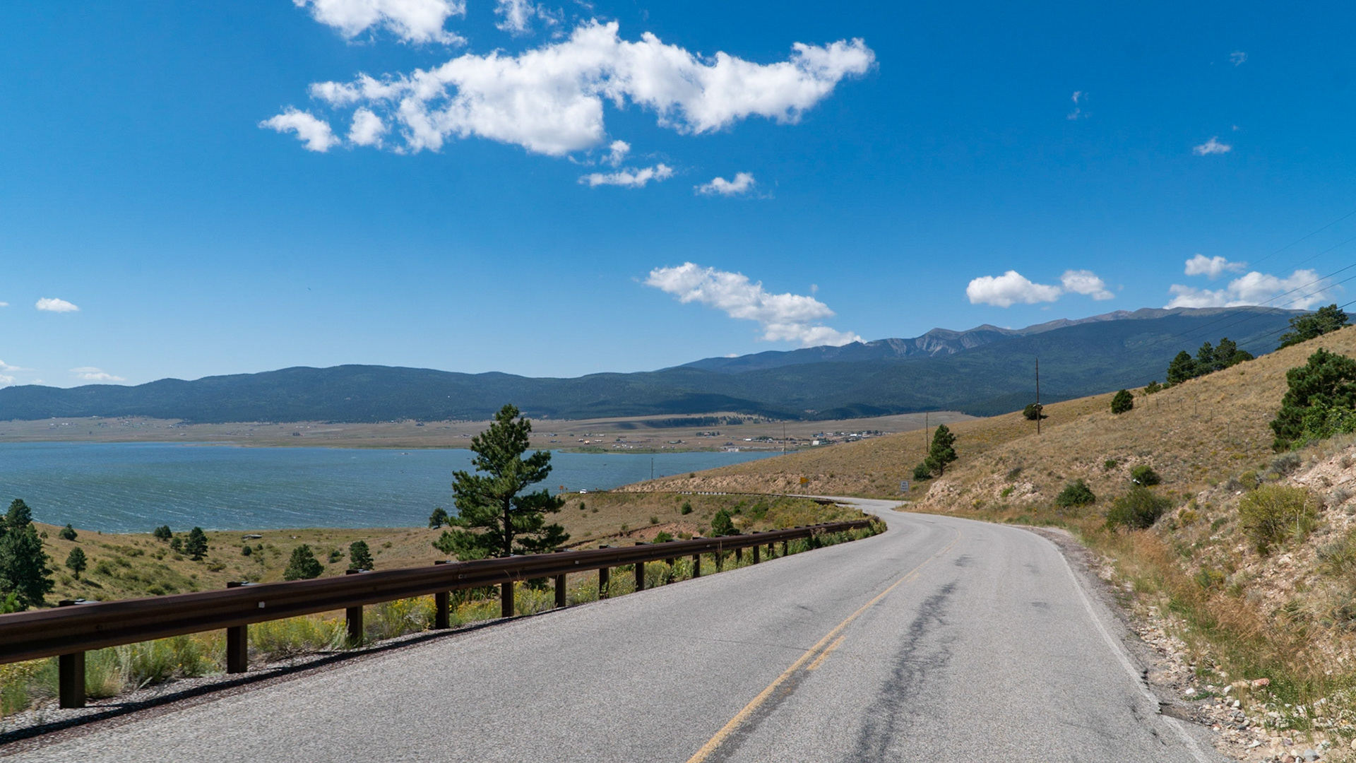 Eagle Nest Lake near Angel Fire