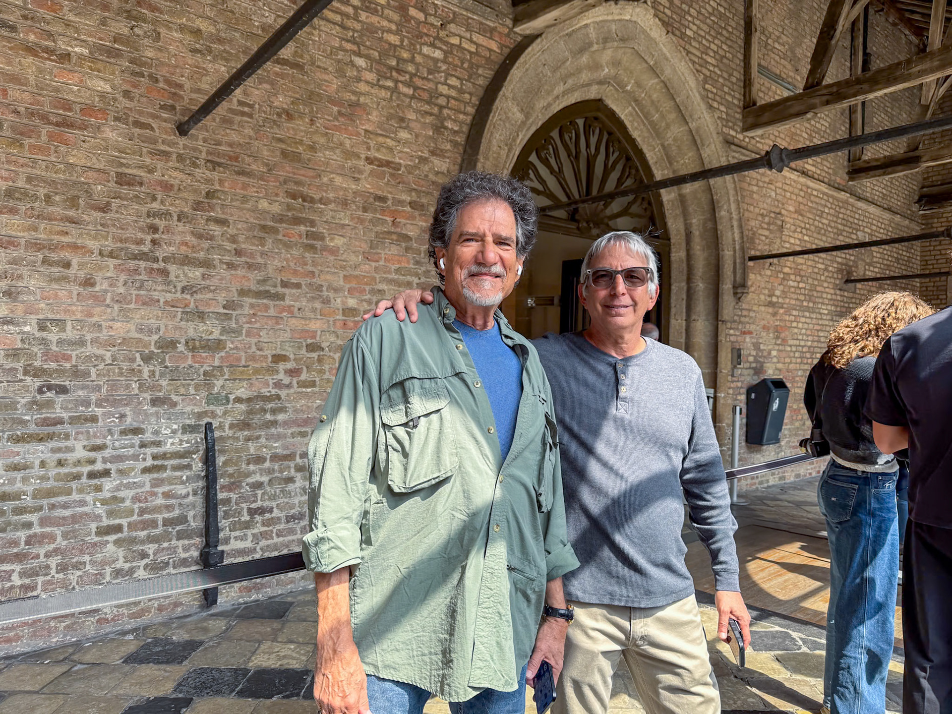 Waiting to climb the Bell Tower