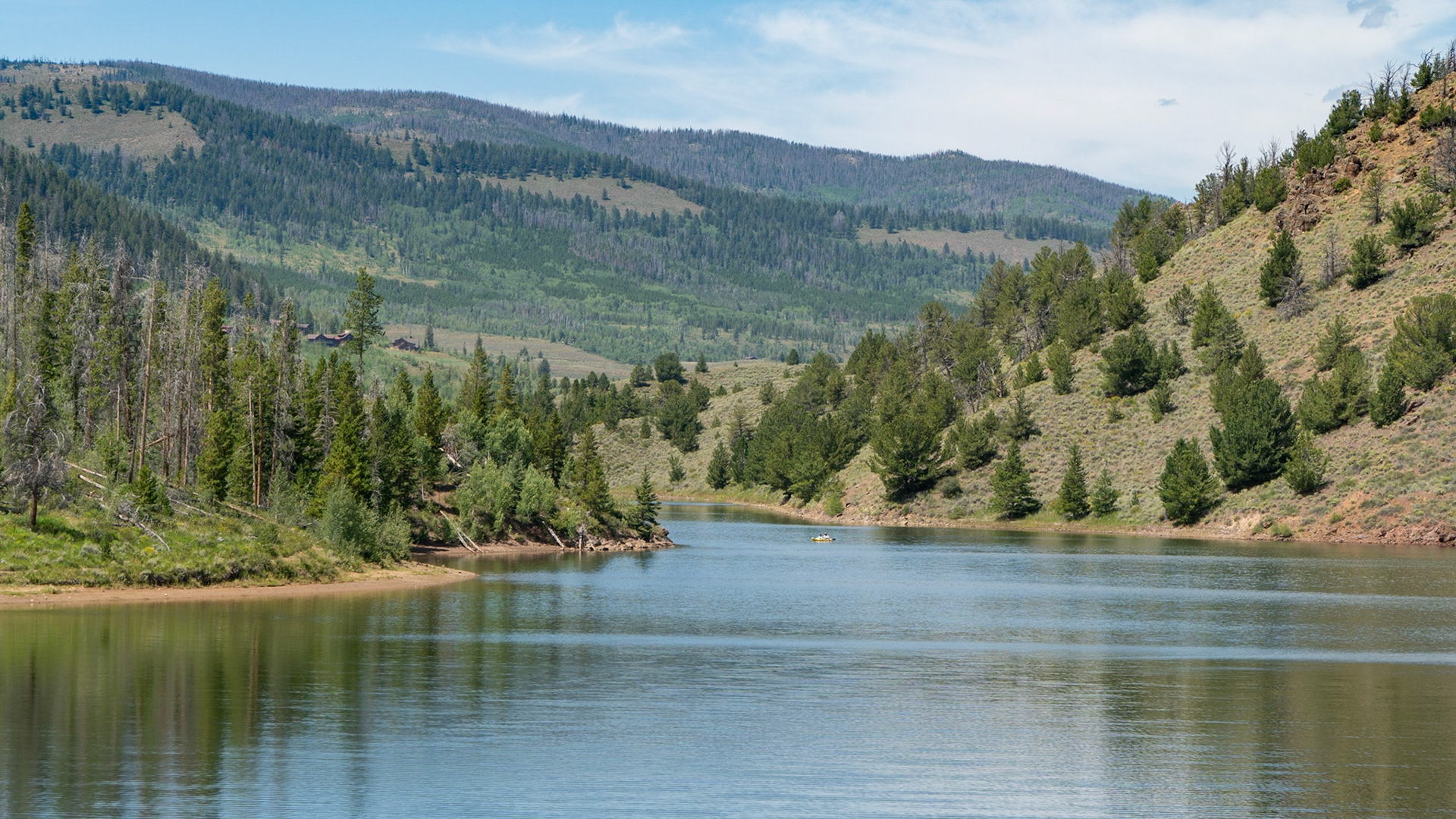 Willow Creek Reservior in Arapaho National Forest