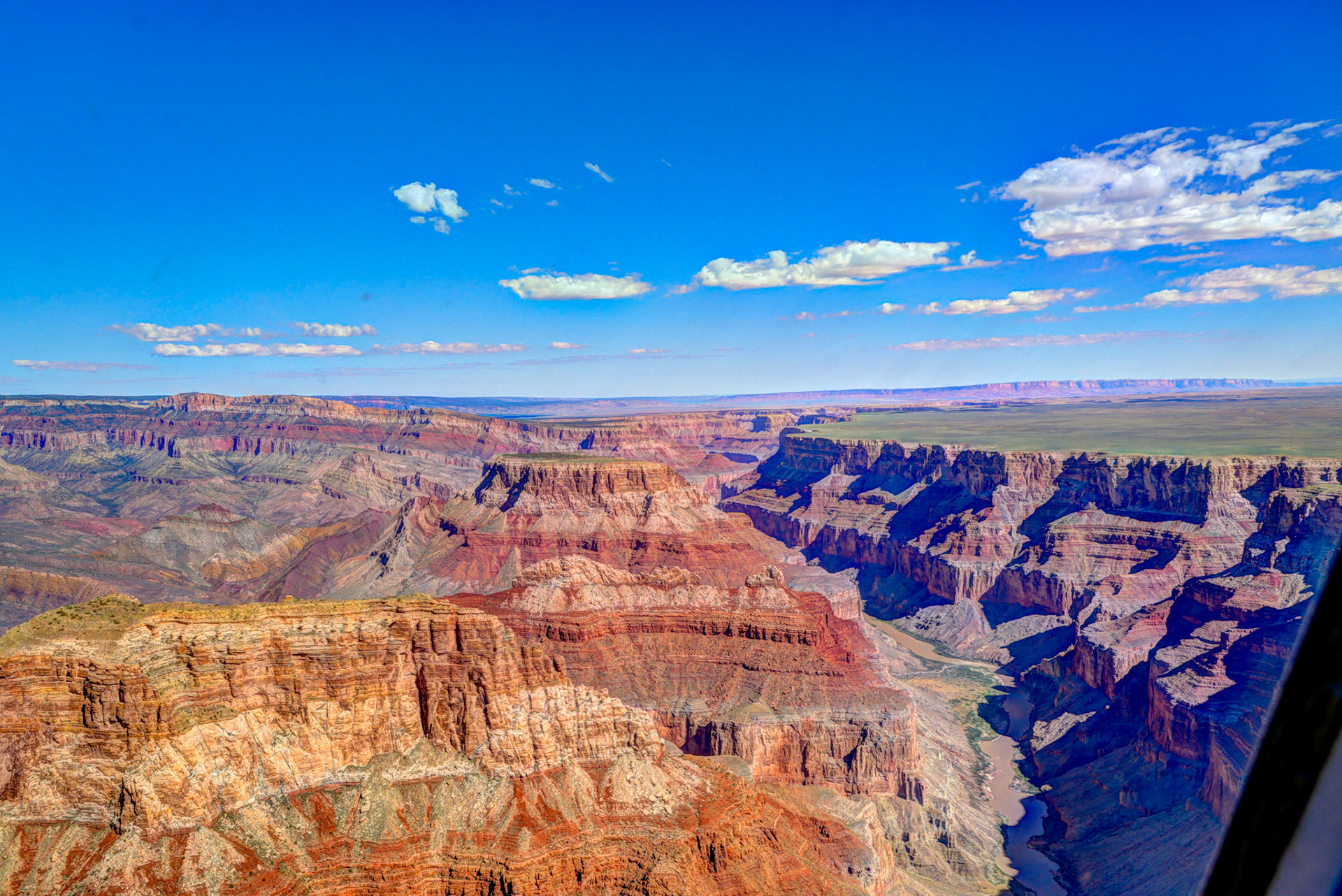 Spectacular views from above