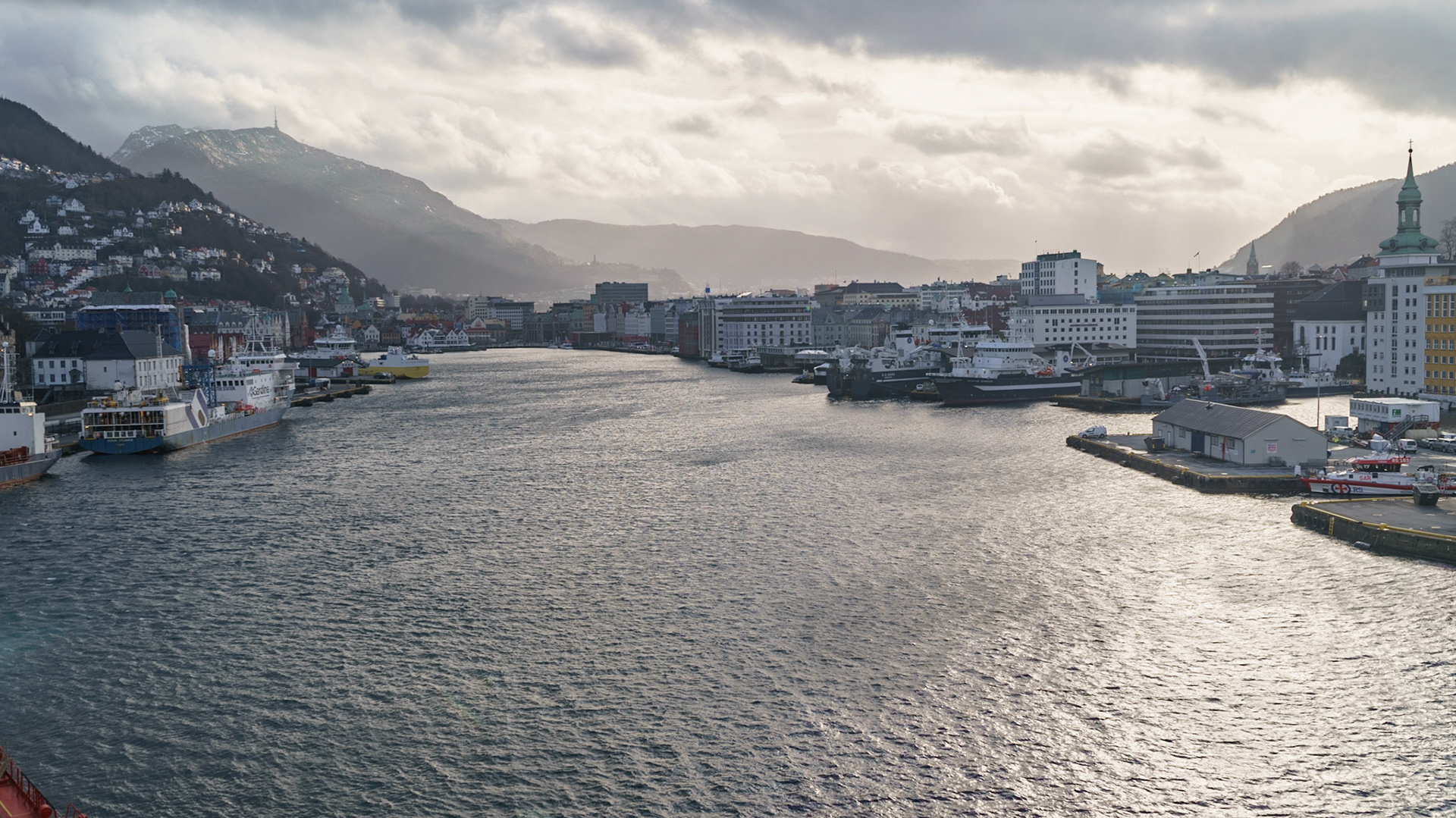 Bergen harbor