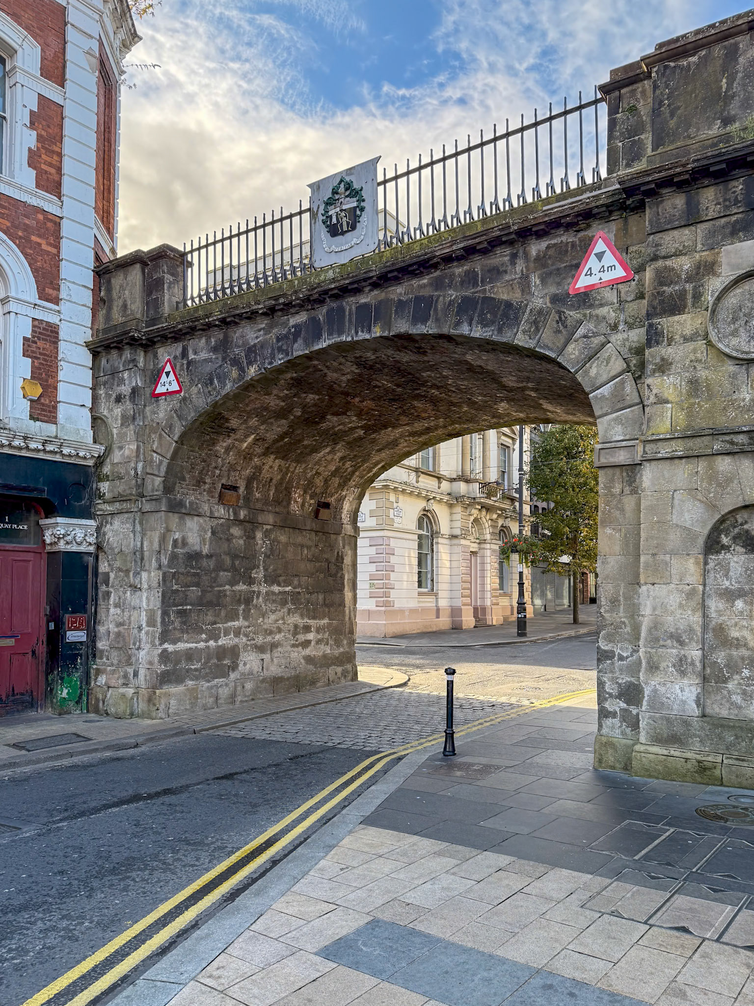 City Gate in the Wall
