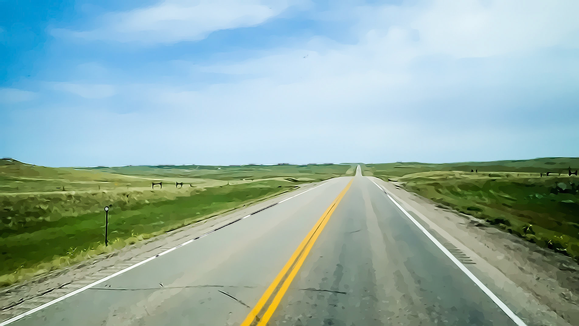 Heading to North Dakota thru the Great Plains