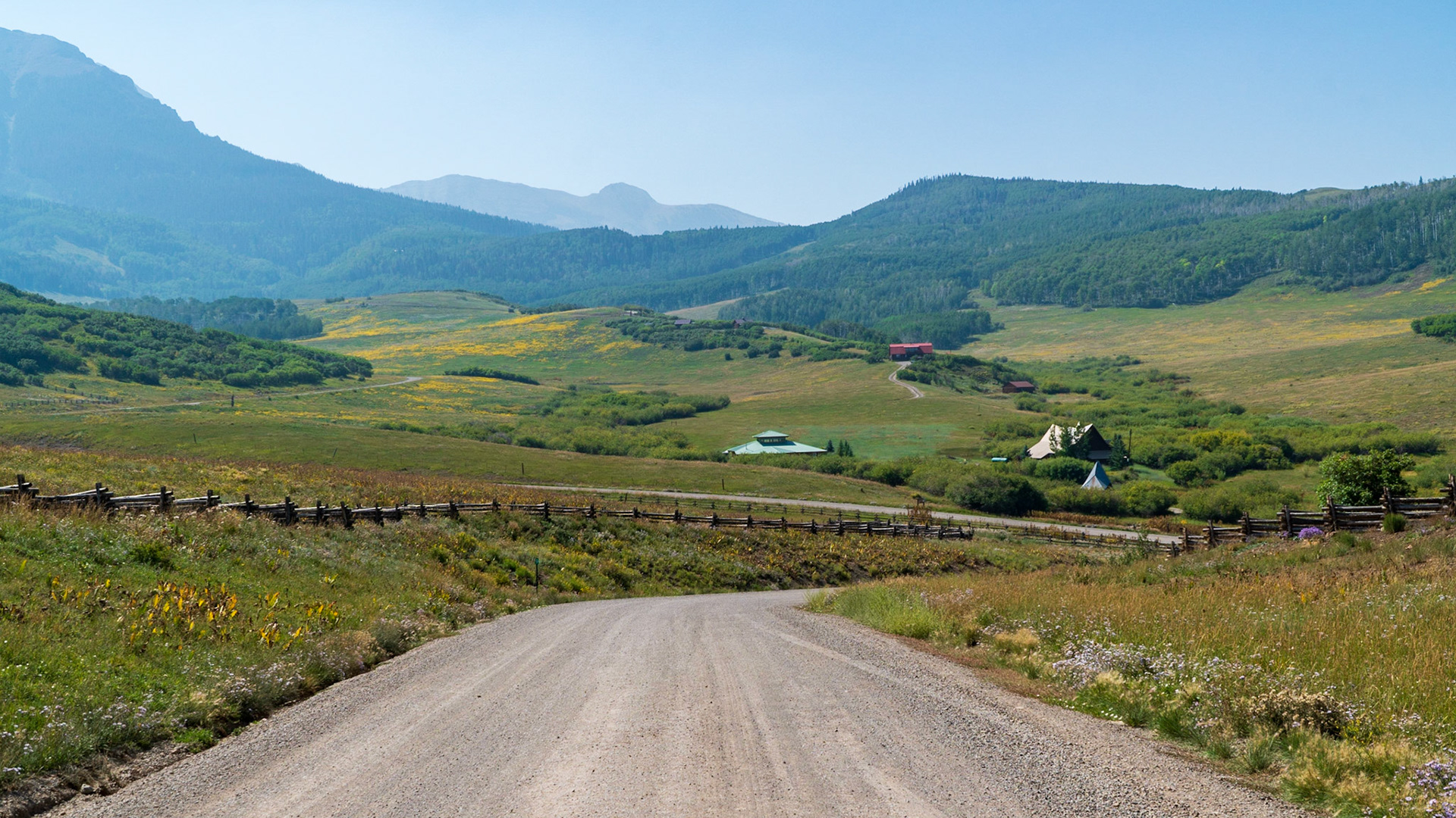 Last Dollar Road near Telluride