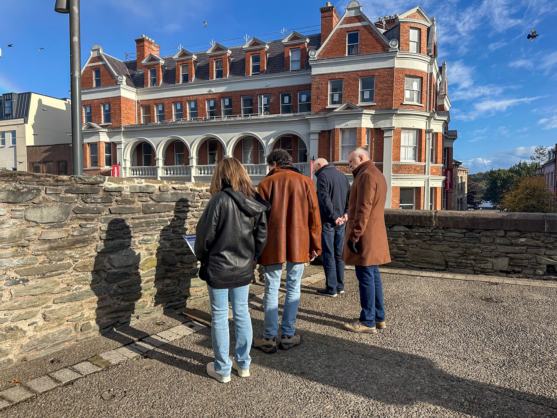 Bogside murals in the Peoples Gallery