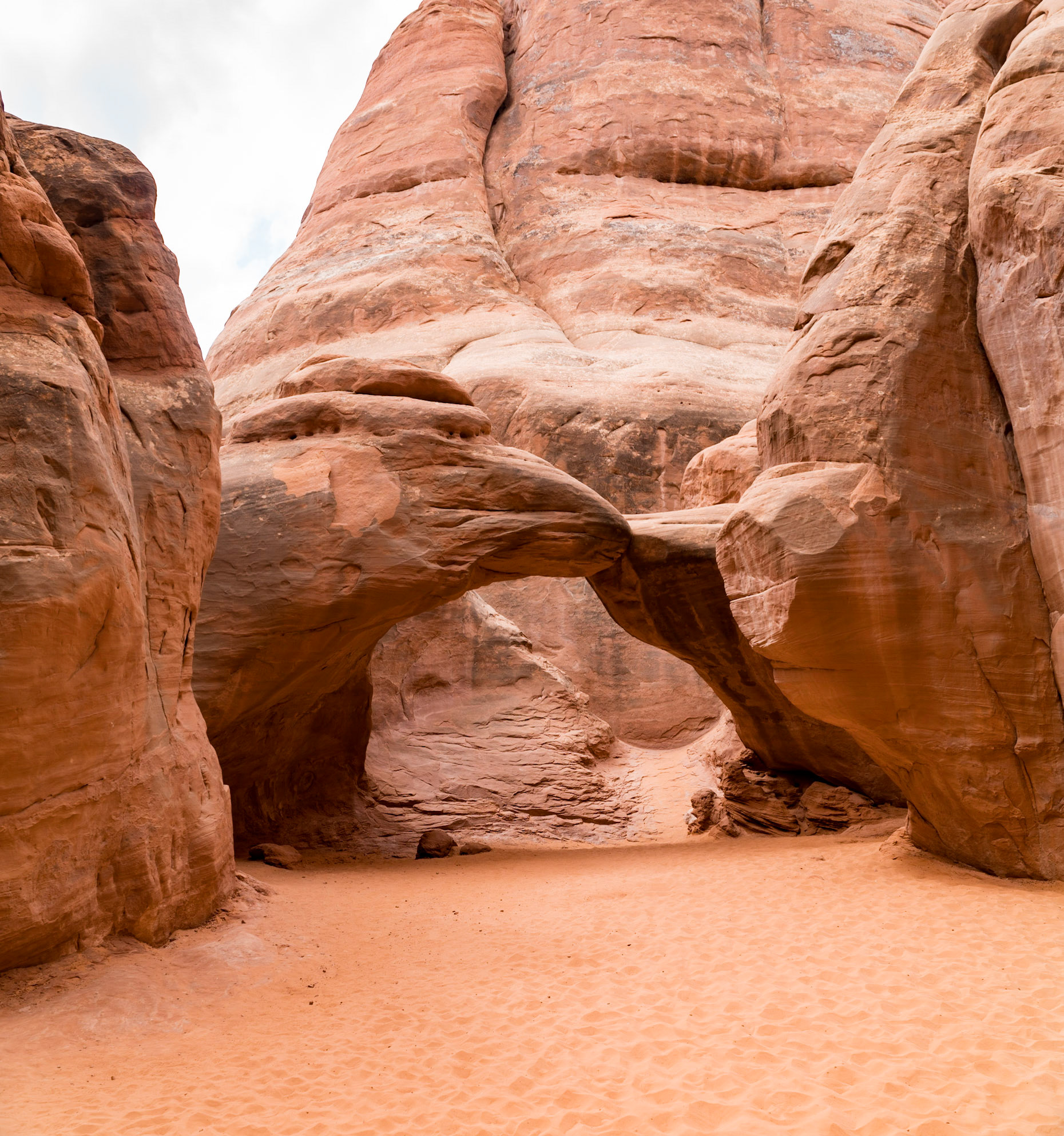 Sand Dune Arch in Arches National Park