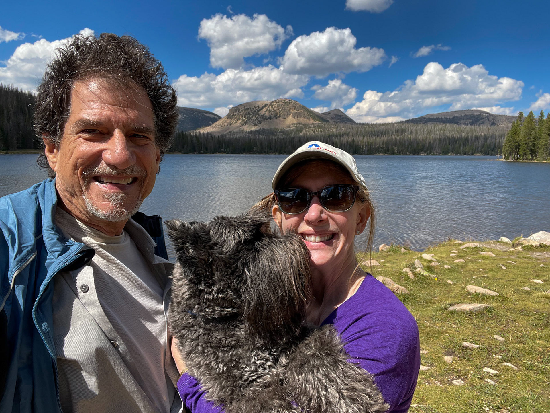 Mirror Lake in the summer is still jacket weather