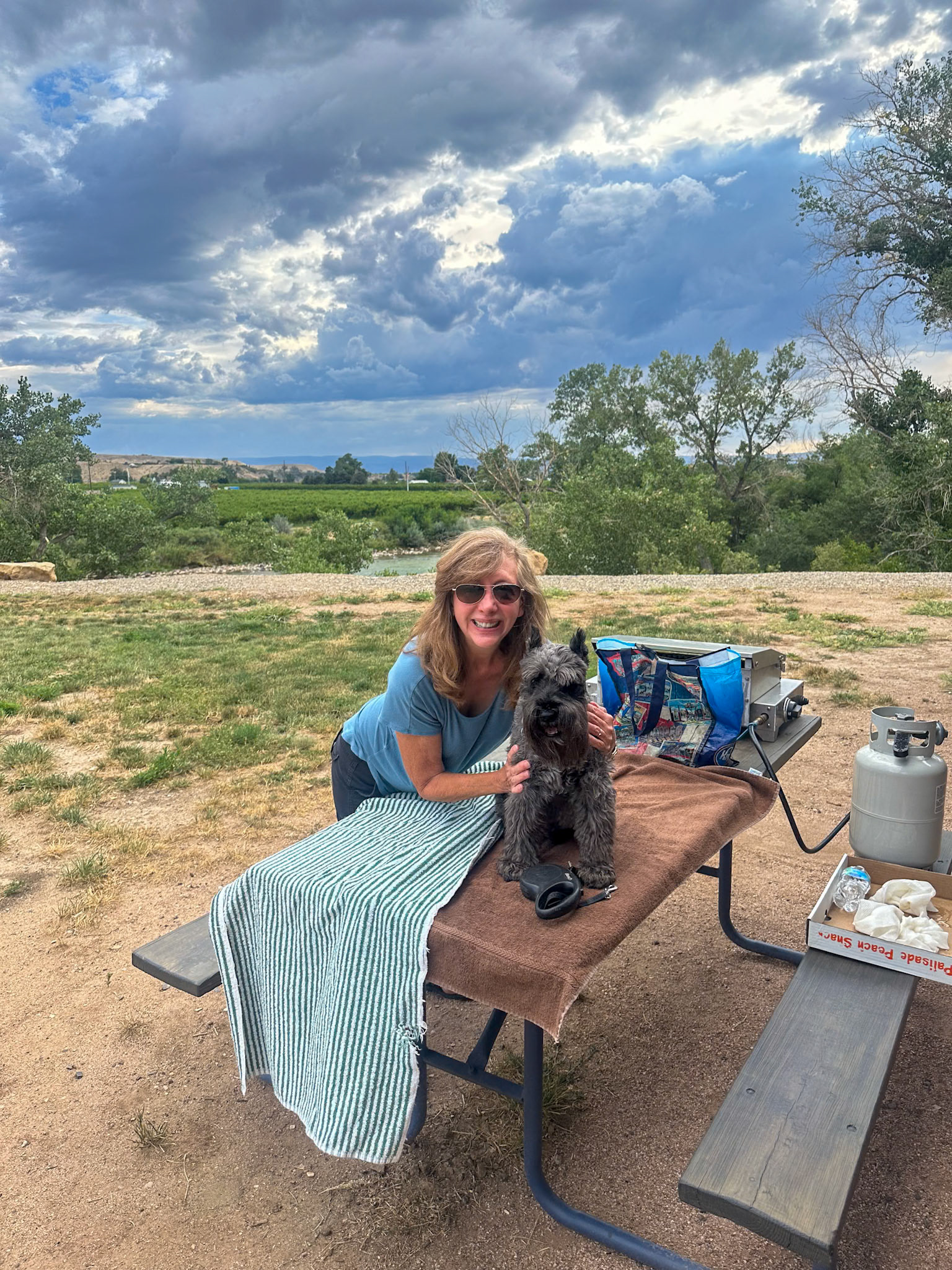 Our site on the Colorado River