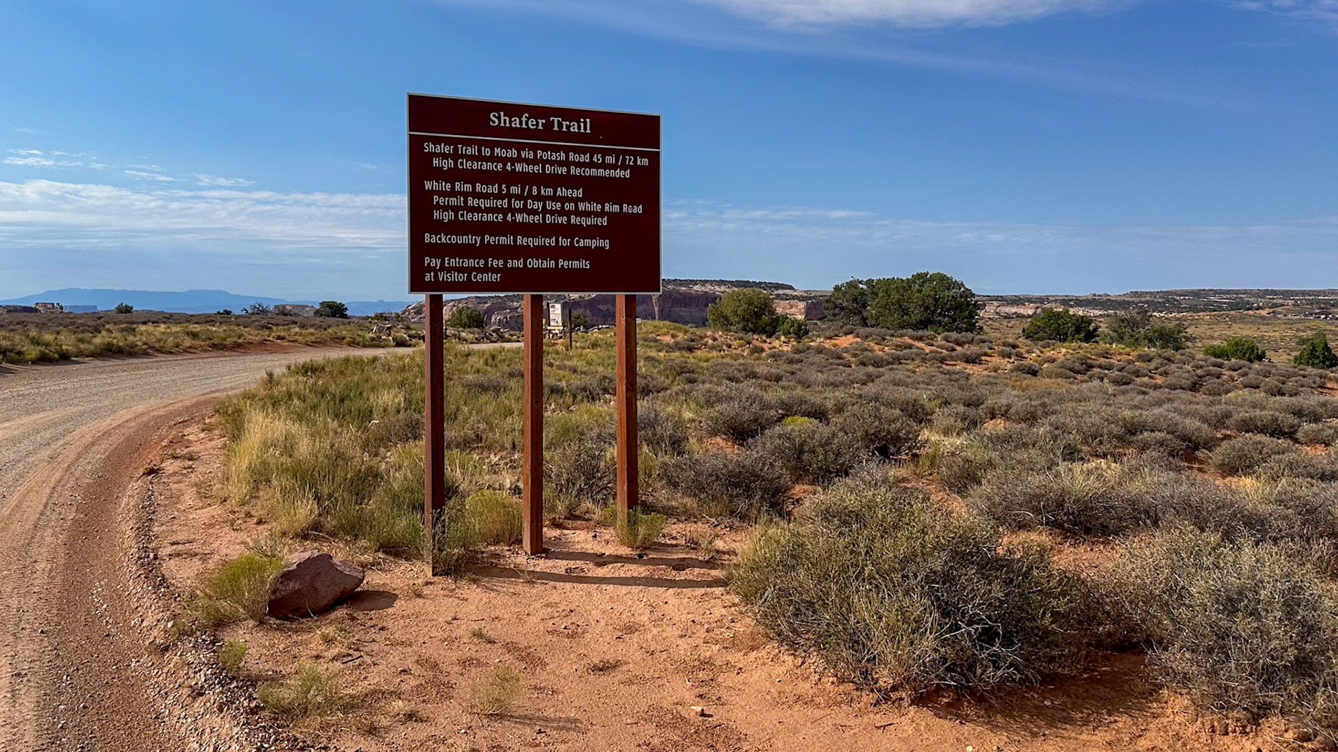Start of our jeep trail thru the canyons