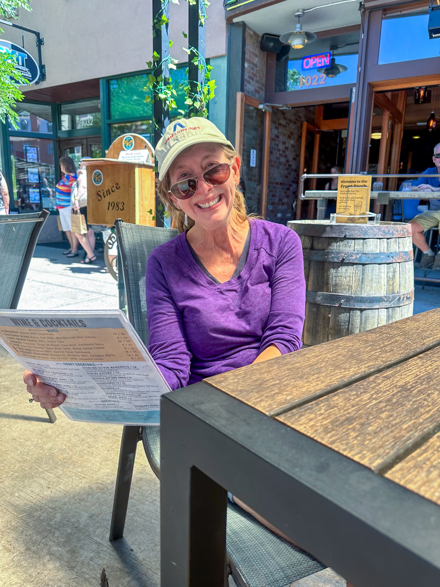 Lunch at Carver's Brewery in Durango