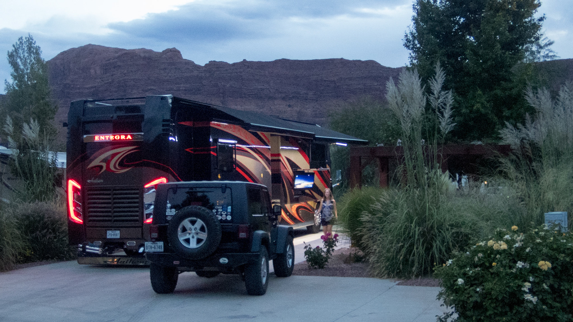Campsite in Moab