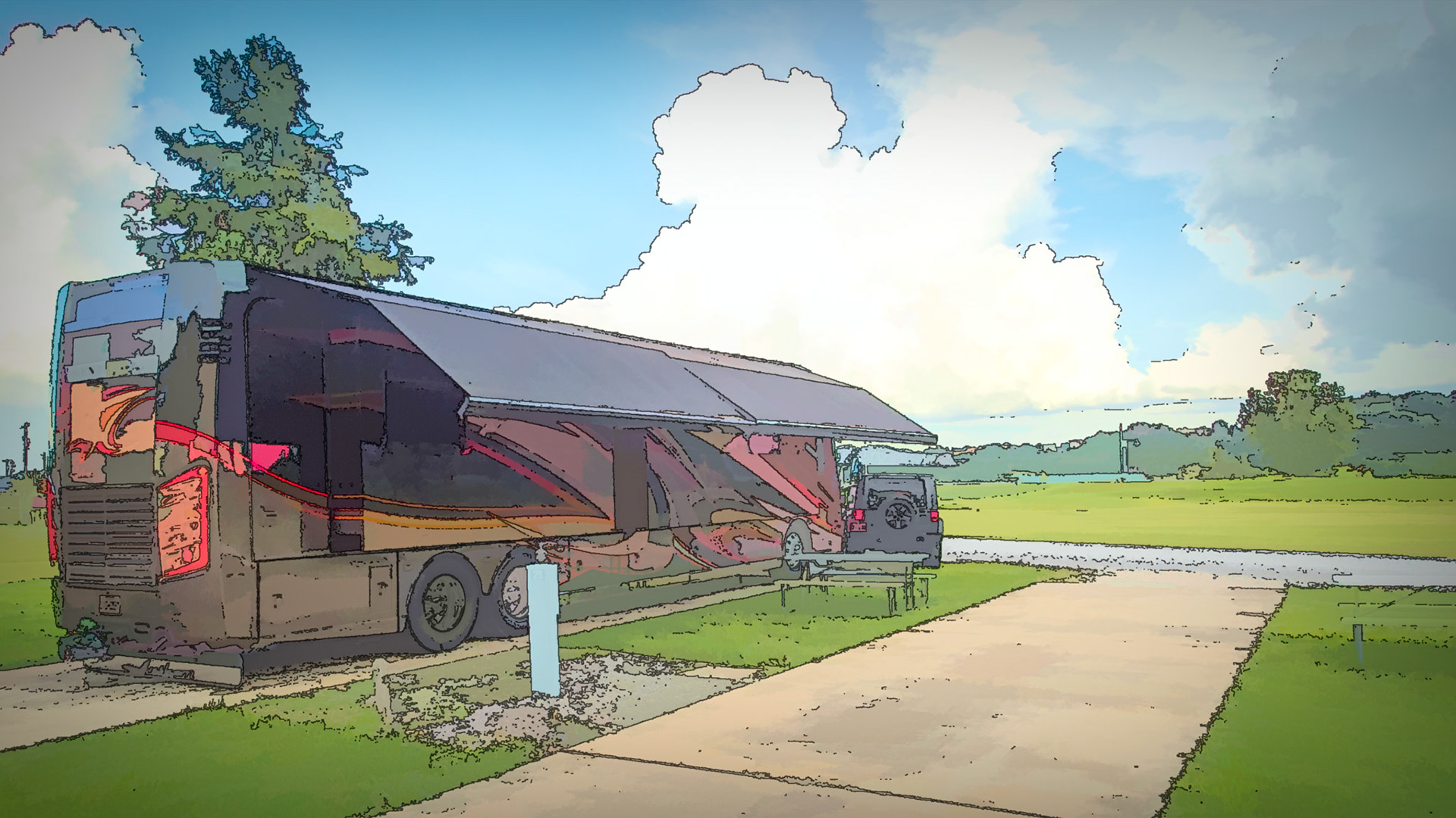 Vidalia LA along the Mississippi River