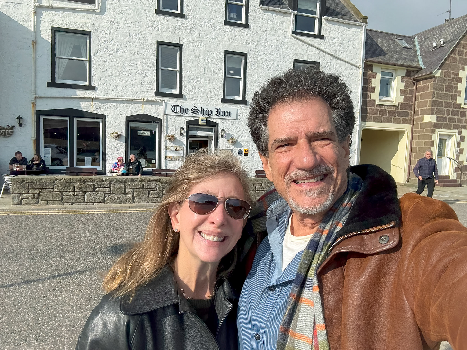 Lunch at The Ship Inn in Stonehaven