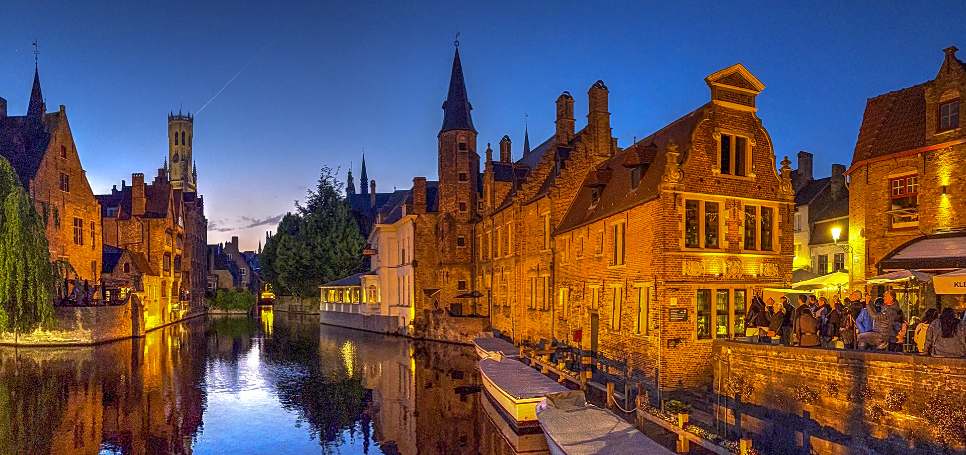 Bruges at night