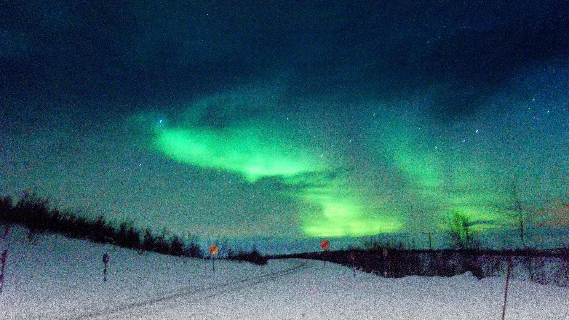 Hunting for the Northern Lights in Alta